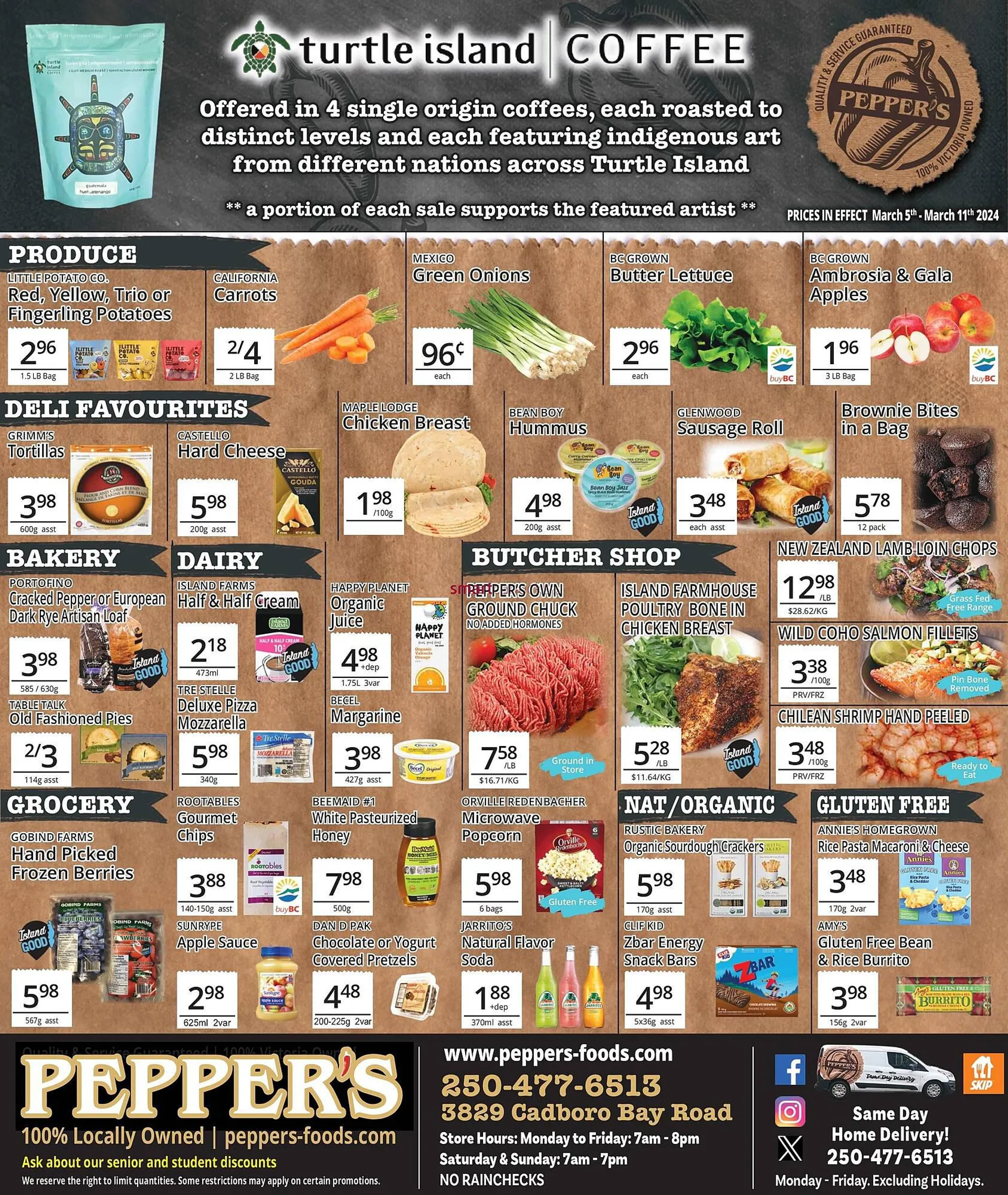 Pepper's Foods flyer from March 5 to March 11 2024 - flyer page 1