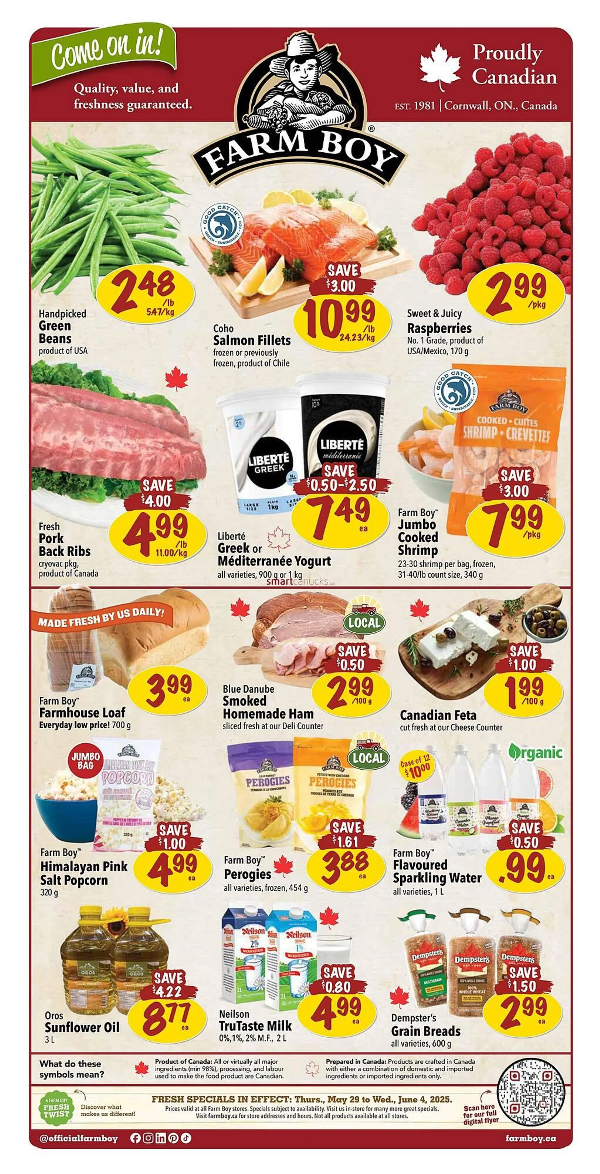 Farm Boy flyer from May 29 to June 4 2025 - flyer page 1