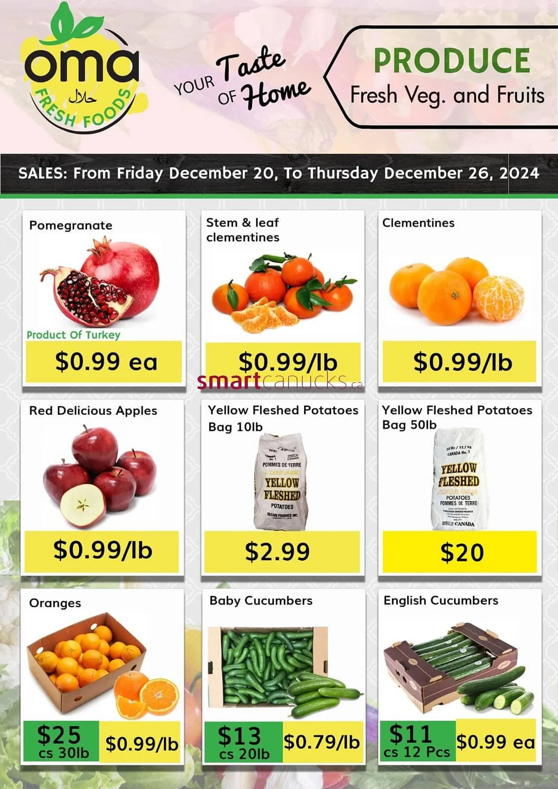 Oma Fresh Foods flyer from December 20 to December 26 2024 - flyer page 7