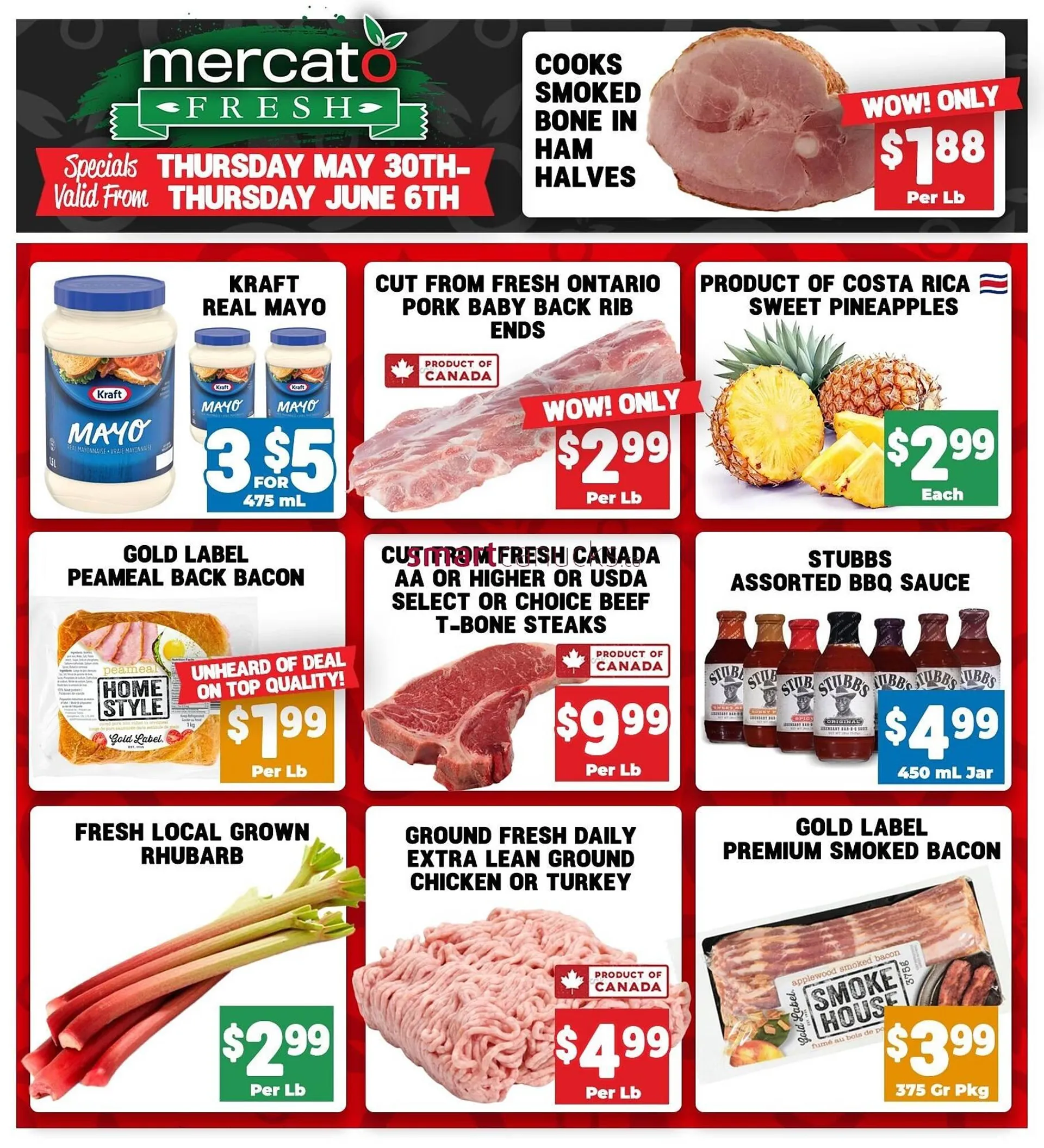 Mercato Fresh flyer from May 30 to June 5 2024 - flyer page 1