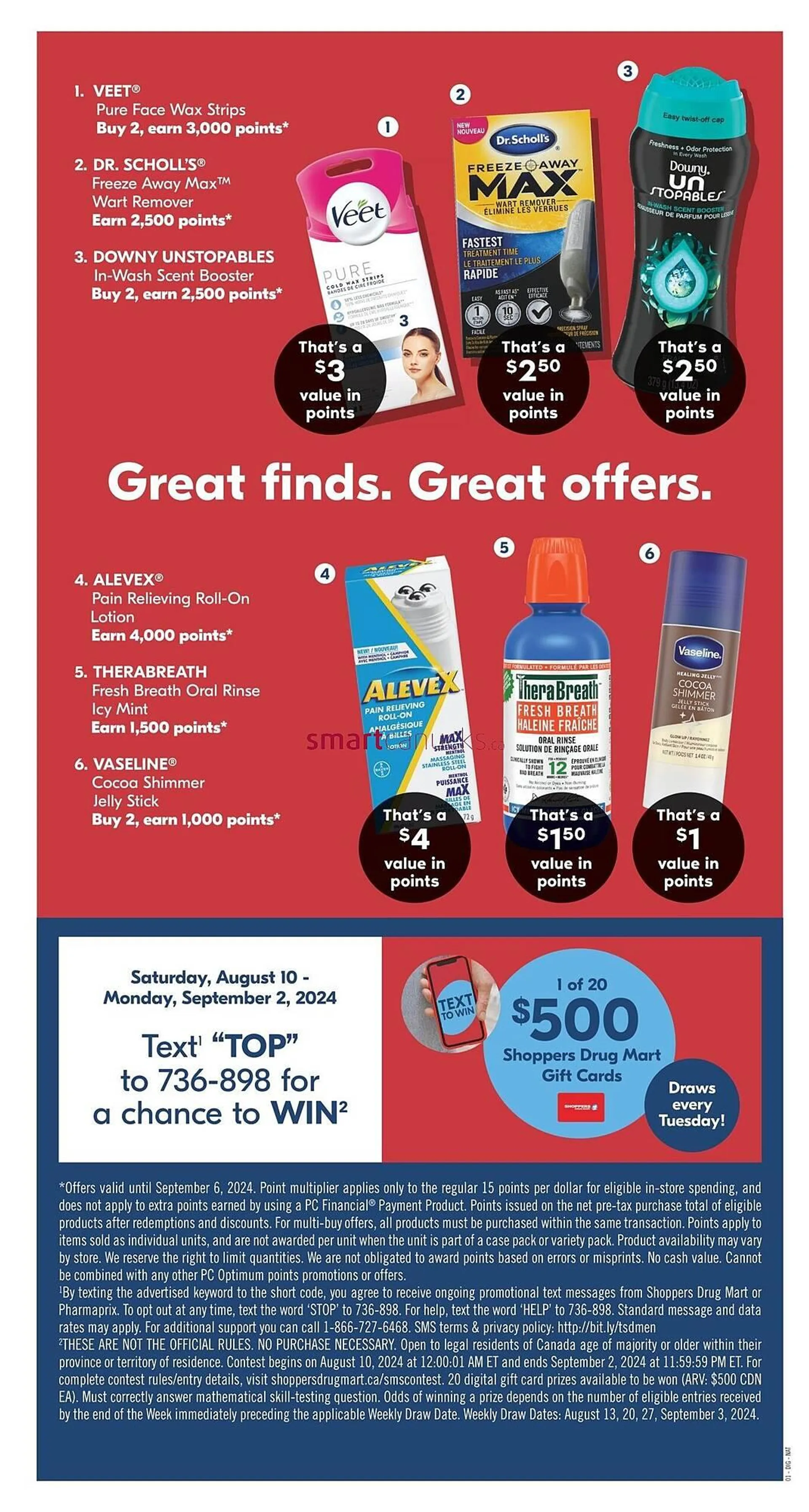 Shoppers Drug Mart flyer from August 30 to September 2 2024 - flyer page 26