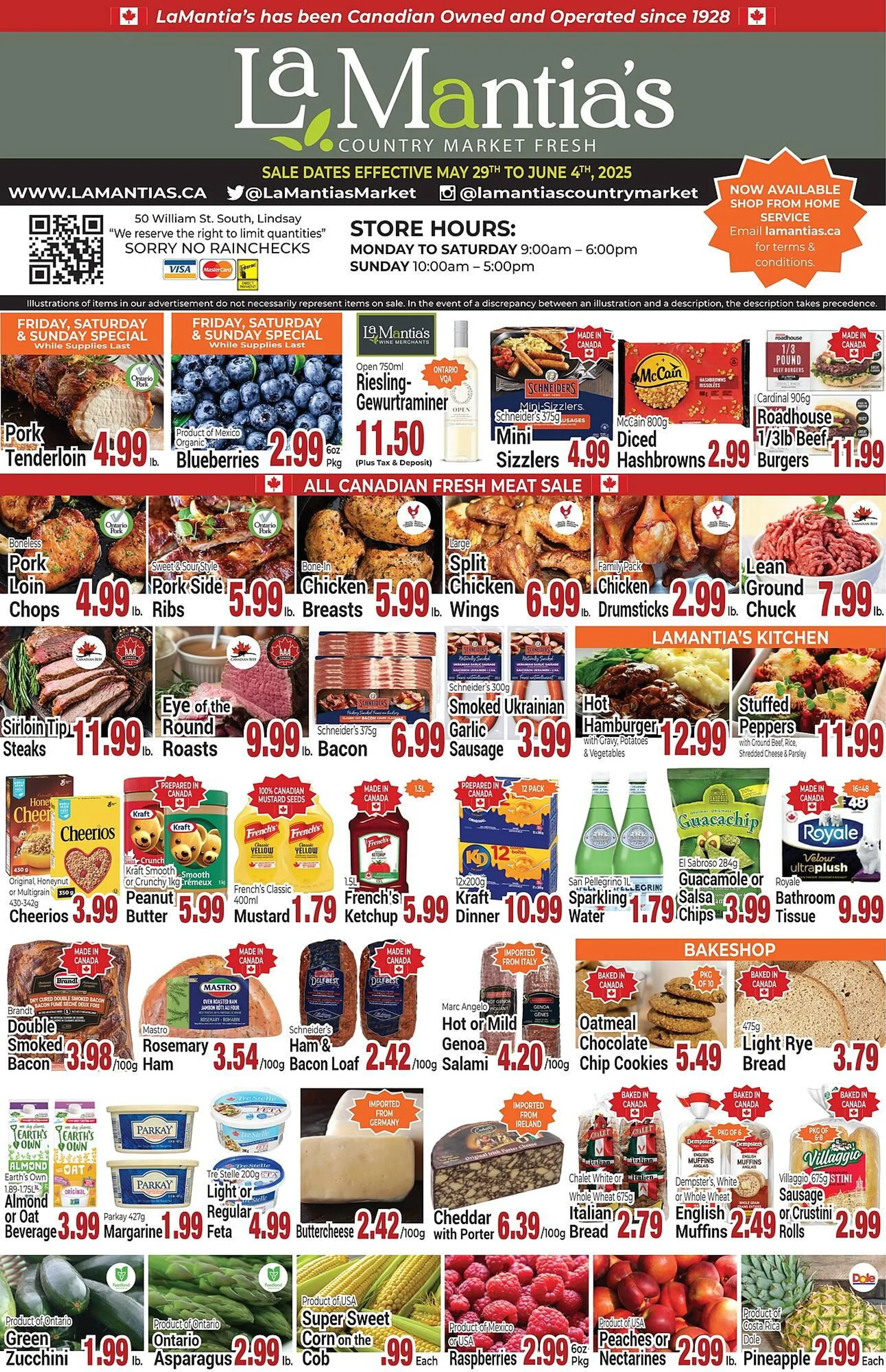 Lamantia's flyer from May 29 to June 4 2025 - flyer page 1