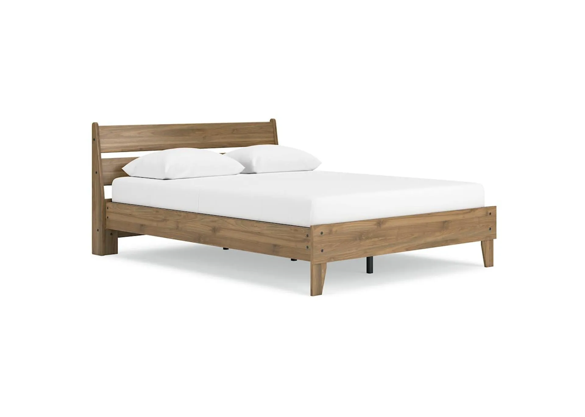 Deanlow Queen Platform Bed - Honey