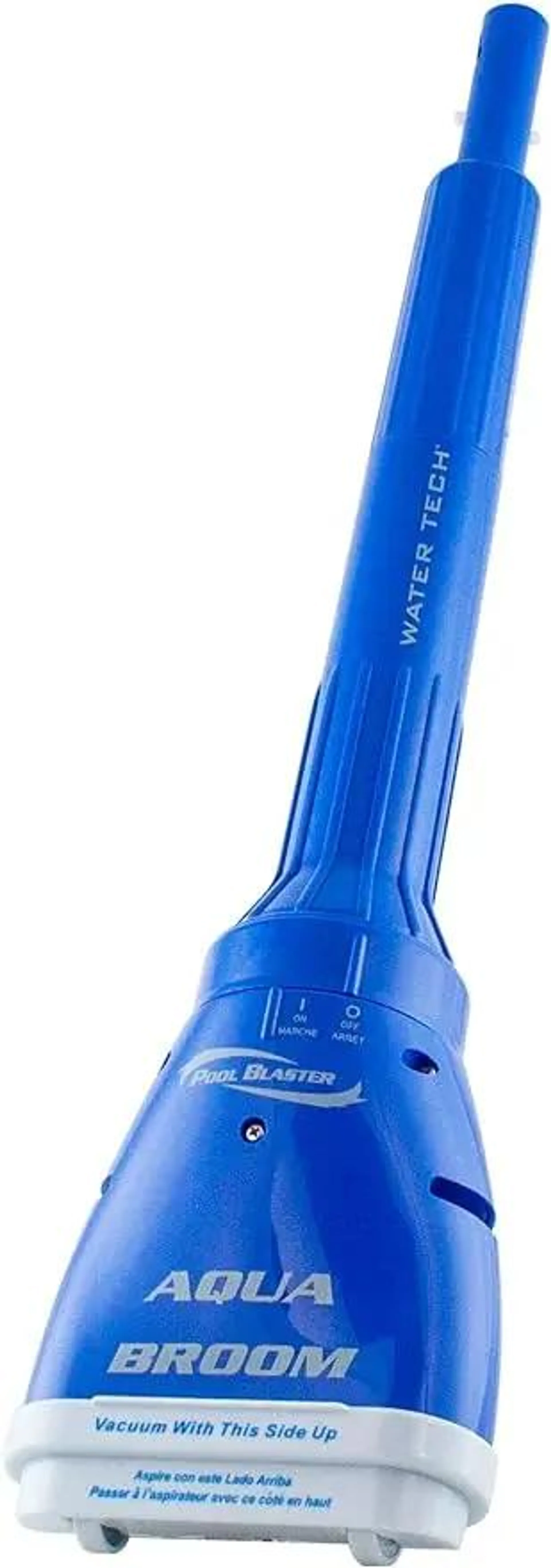 POOL BLASTER Aqua Broom Cordless Vacuum for Spa, Small Pool & Tight Spaces, Ideal for Sand, Silt & Dirt