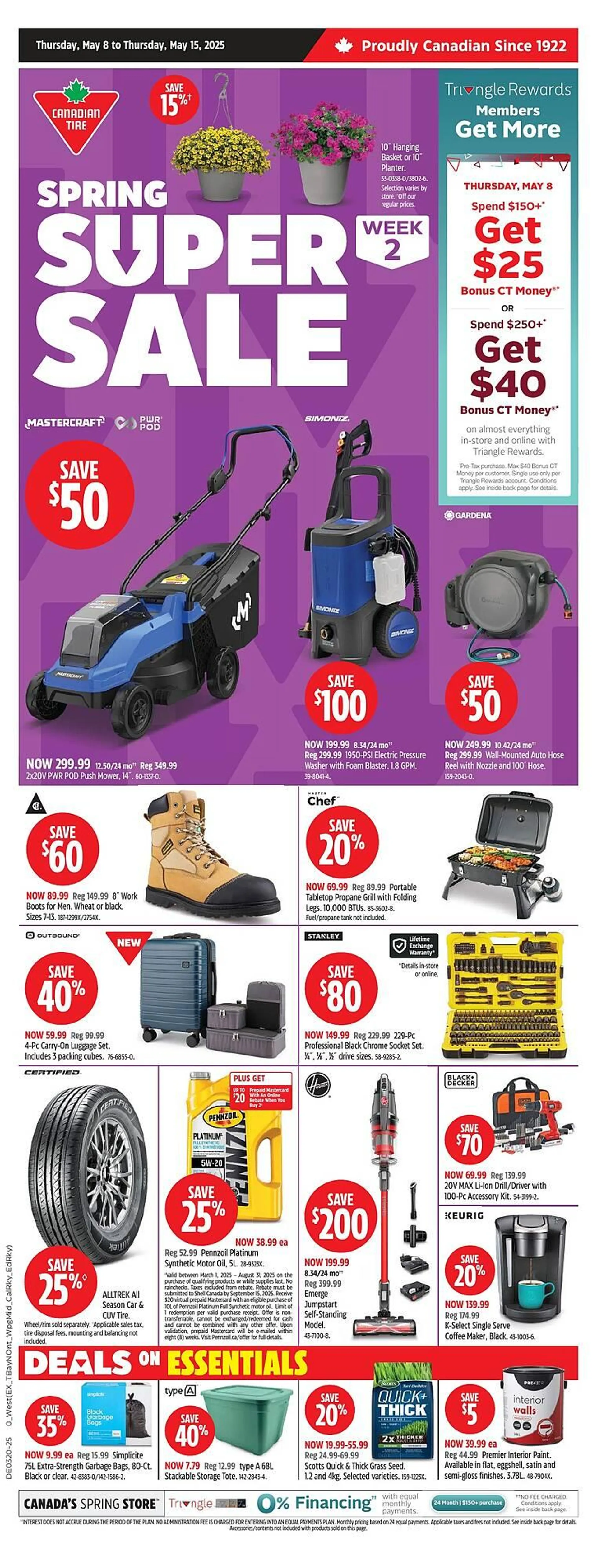Canadian Tire flyer - 1