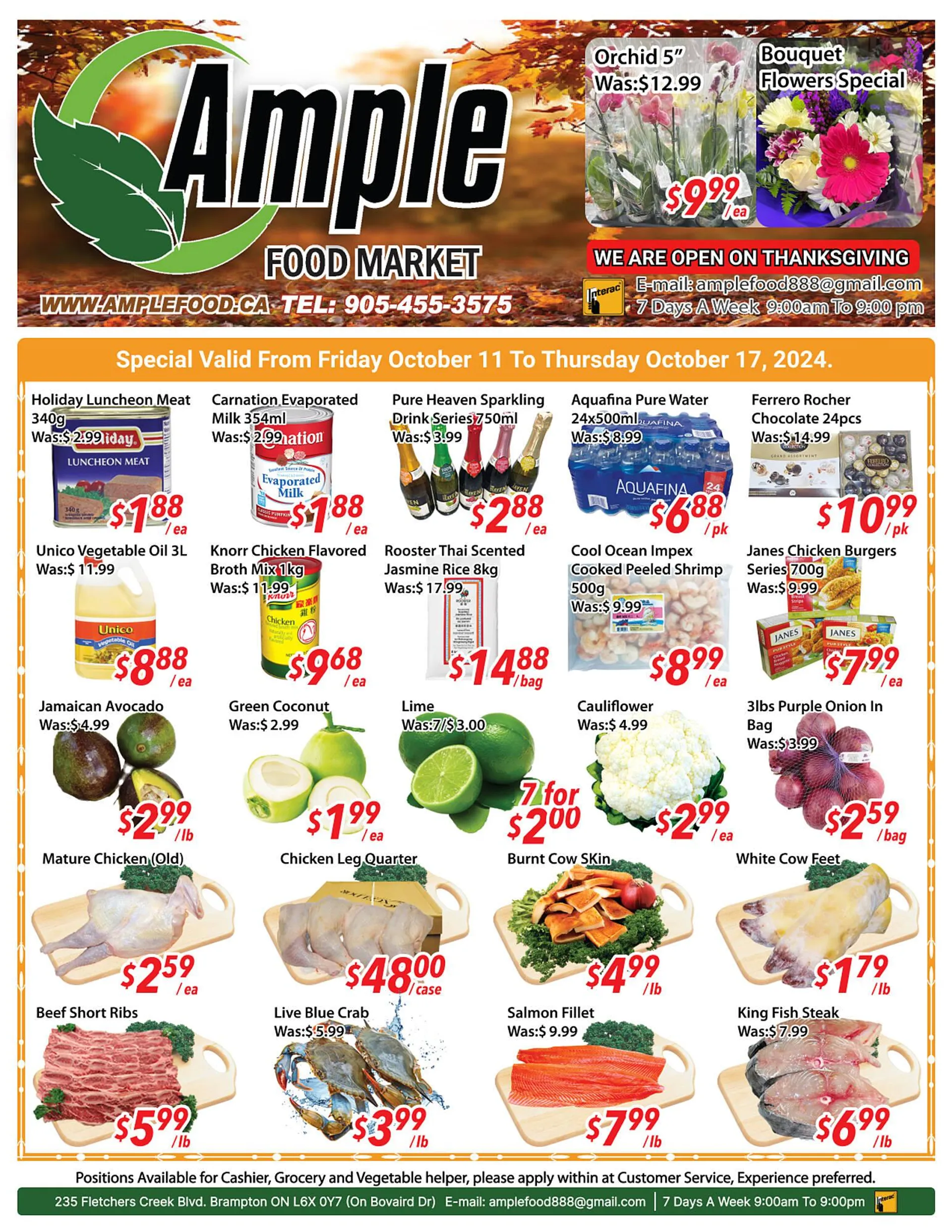 Ample Food Market flyer - 1