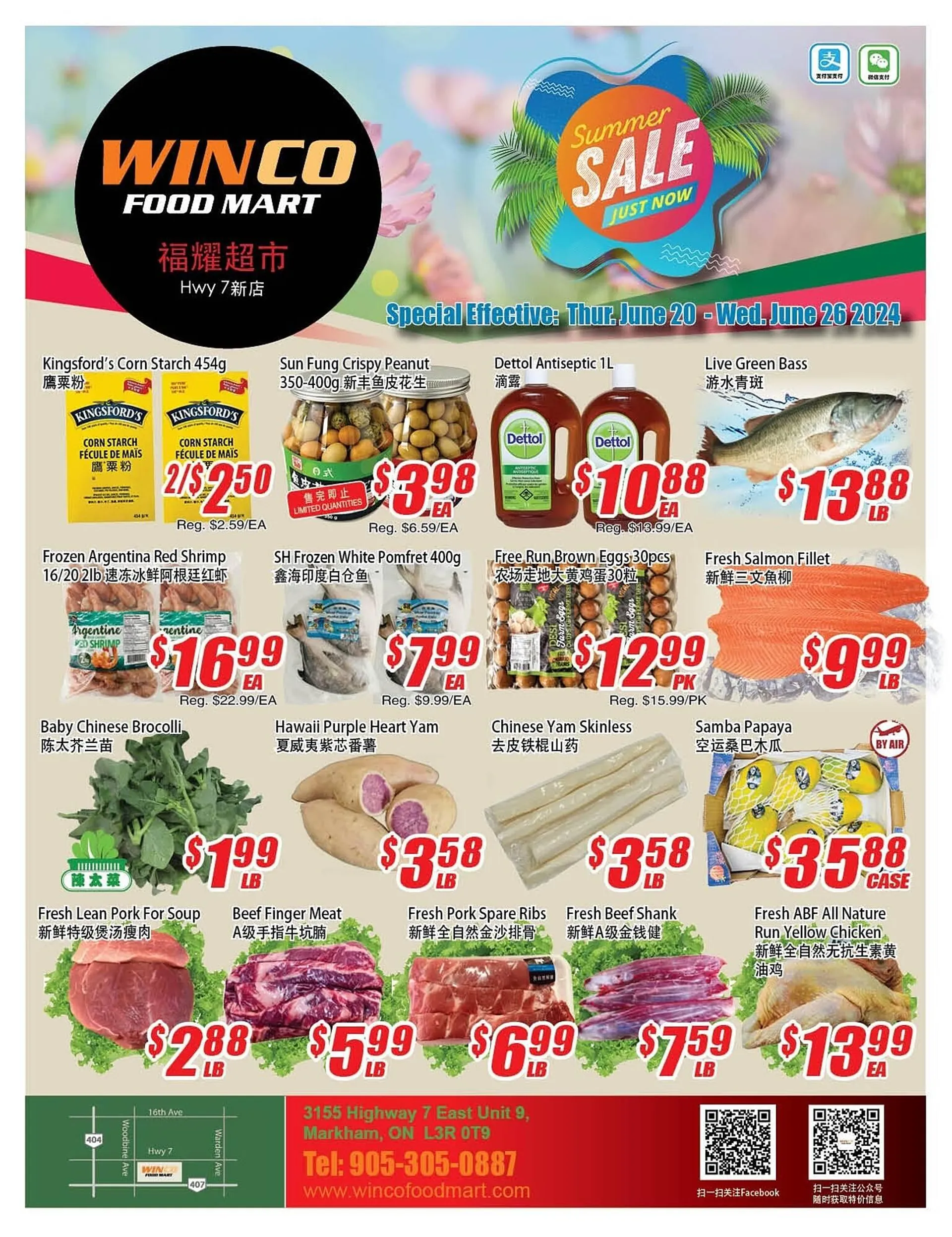 WinCo Food Mart flyer - 1