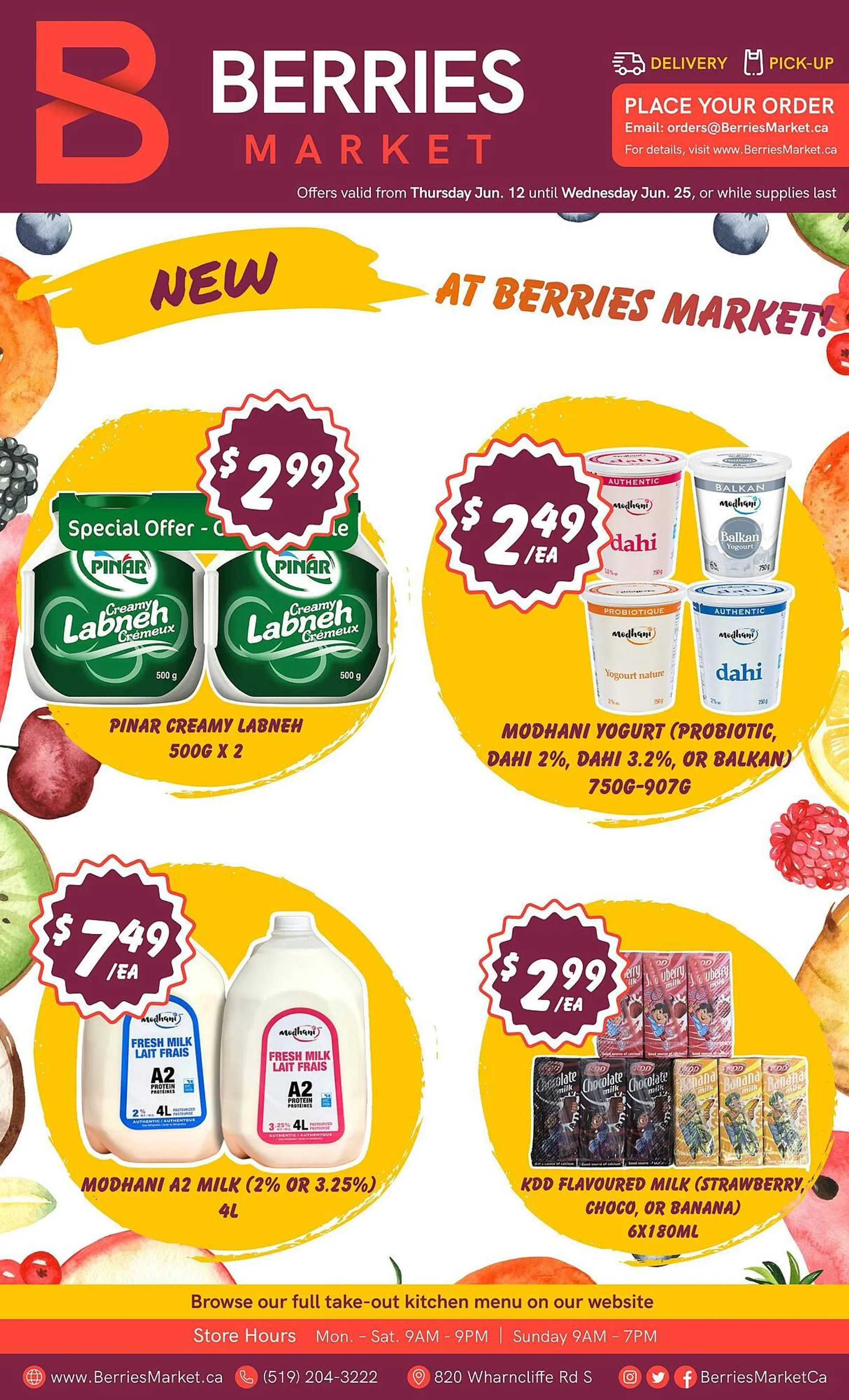 Berries Market flyer from June 12 to June 25 2025 - flyer page 1