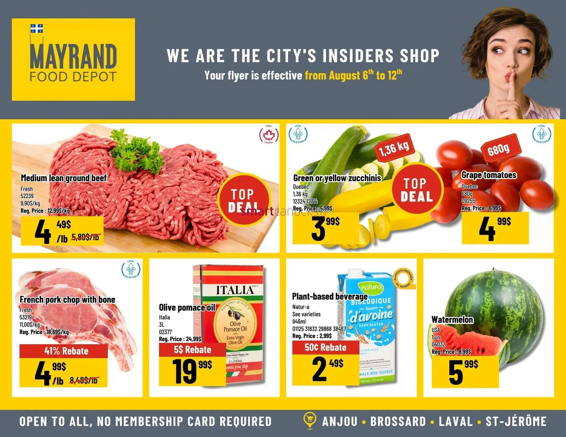 Mayrand flyer from August 7 to August 13 2025 - flyer page 1