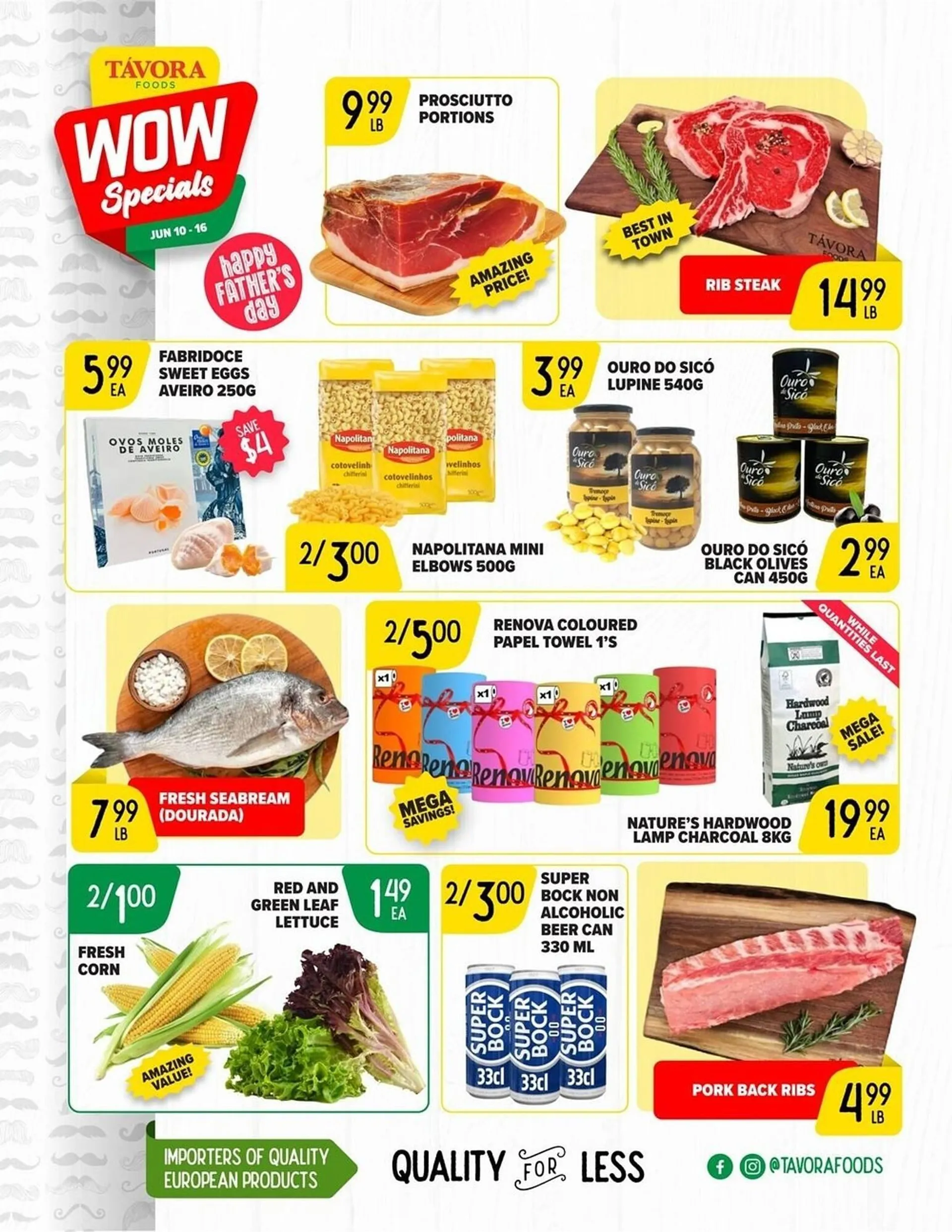 Tavora Foods flyer - 1