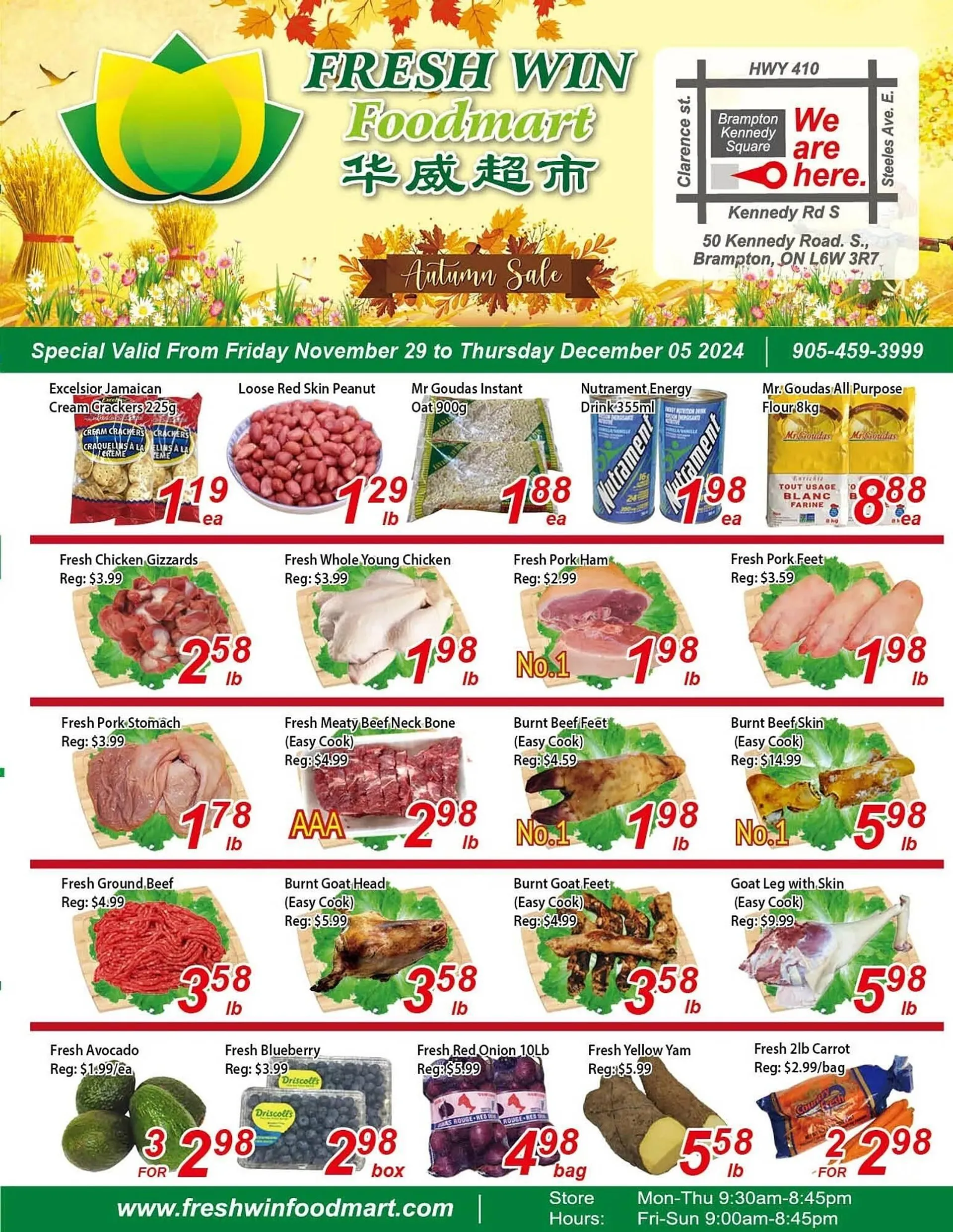 Fresh Win Foodmart flyer - 1