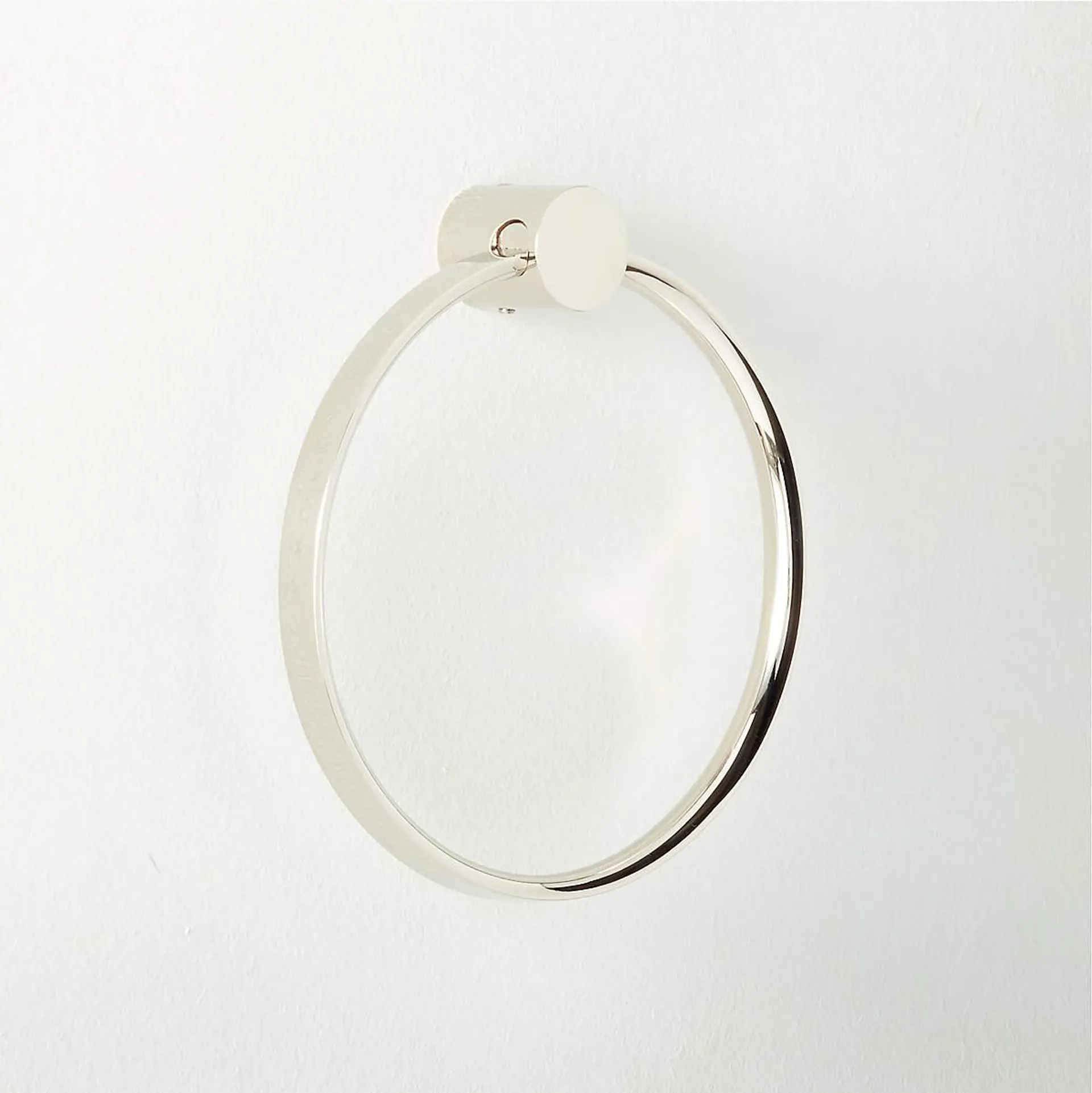 Damon Polished Nickel Towel Ring