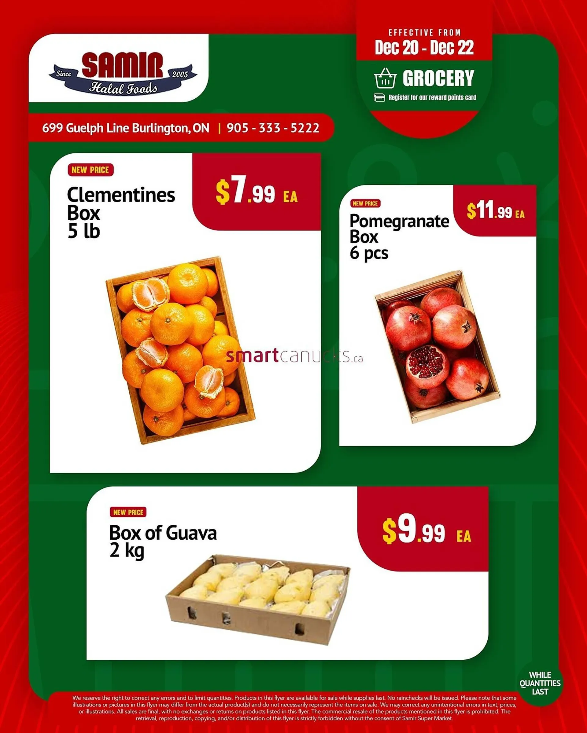 Samir Supermarket flyer from December 20 to January 1 2025 - flyer page 3