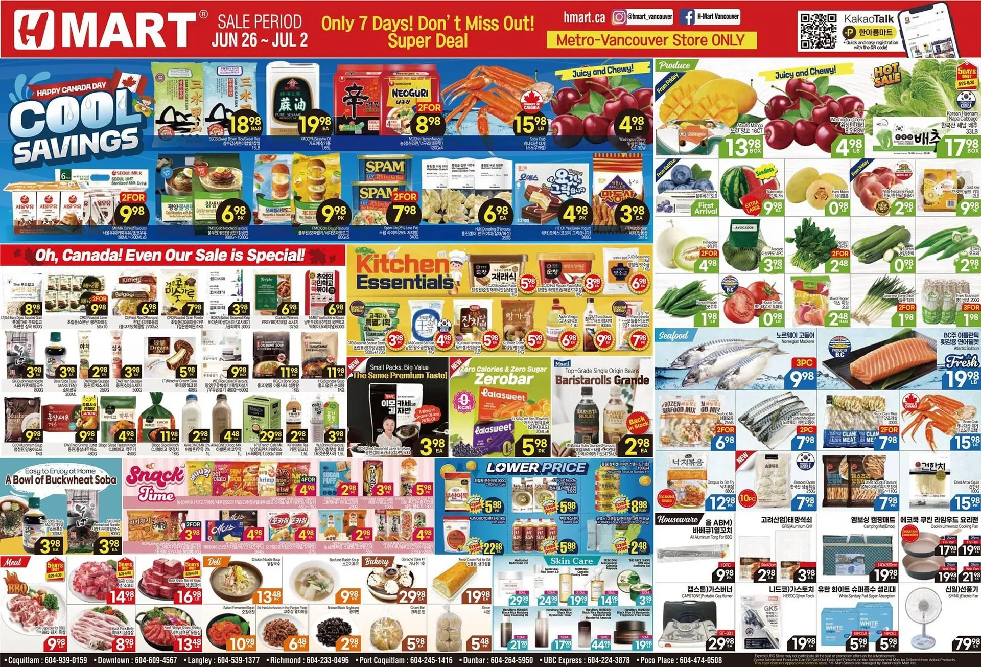 H-Mart flyer - 1