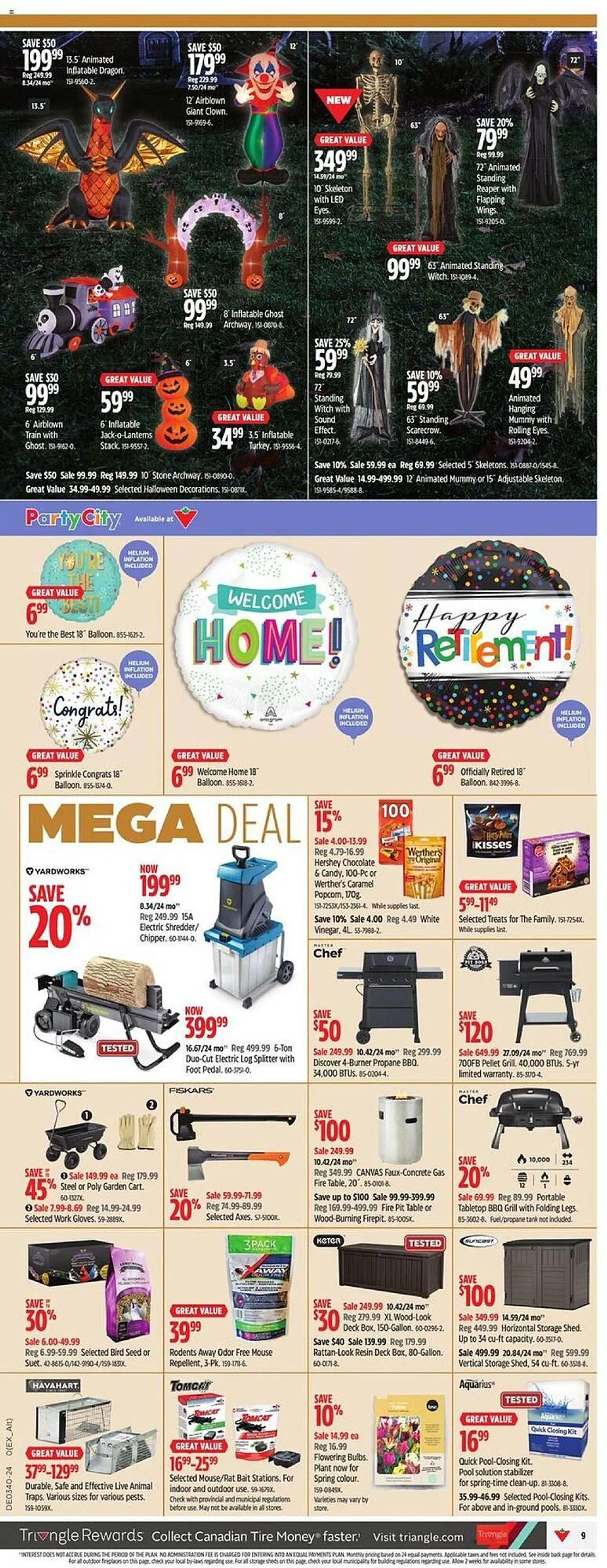 Canadian Tire flyer from September 26 to October 3 2024 - flyer page 15