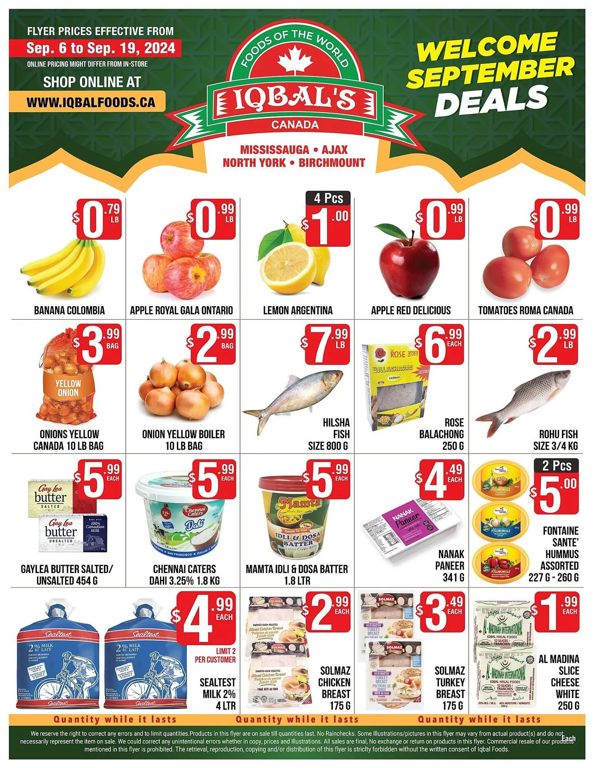 Iqbal Foods flyer - 1