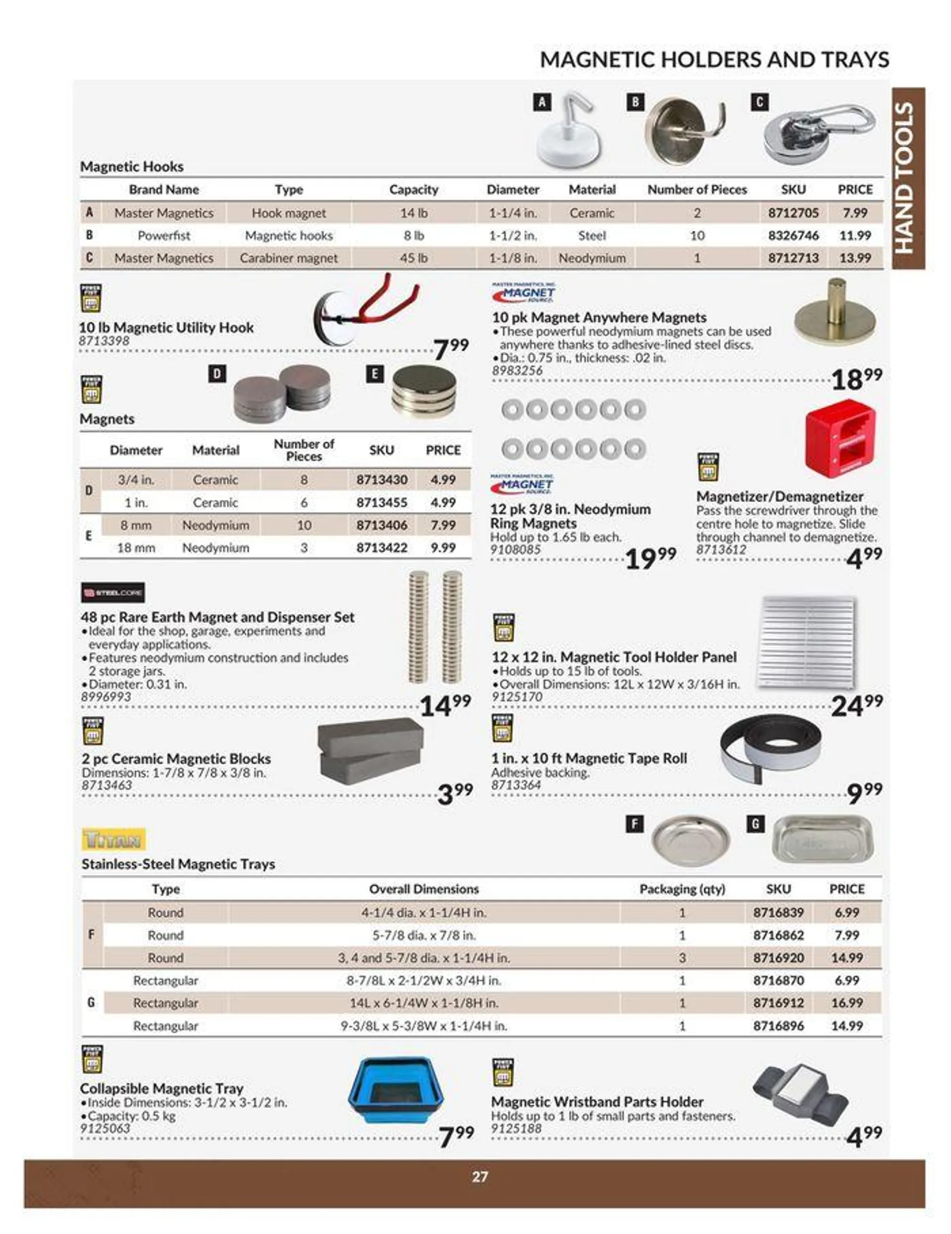 Hand Tools Catalogue from April 23 to April 22 2025 - flyer page 27