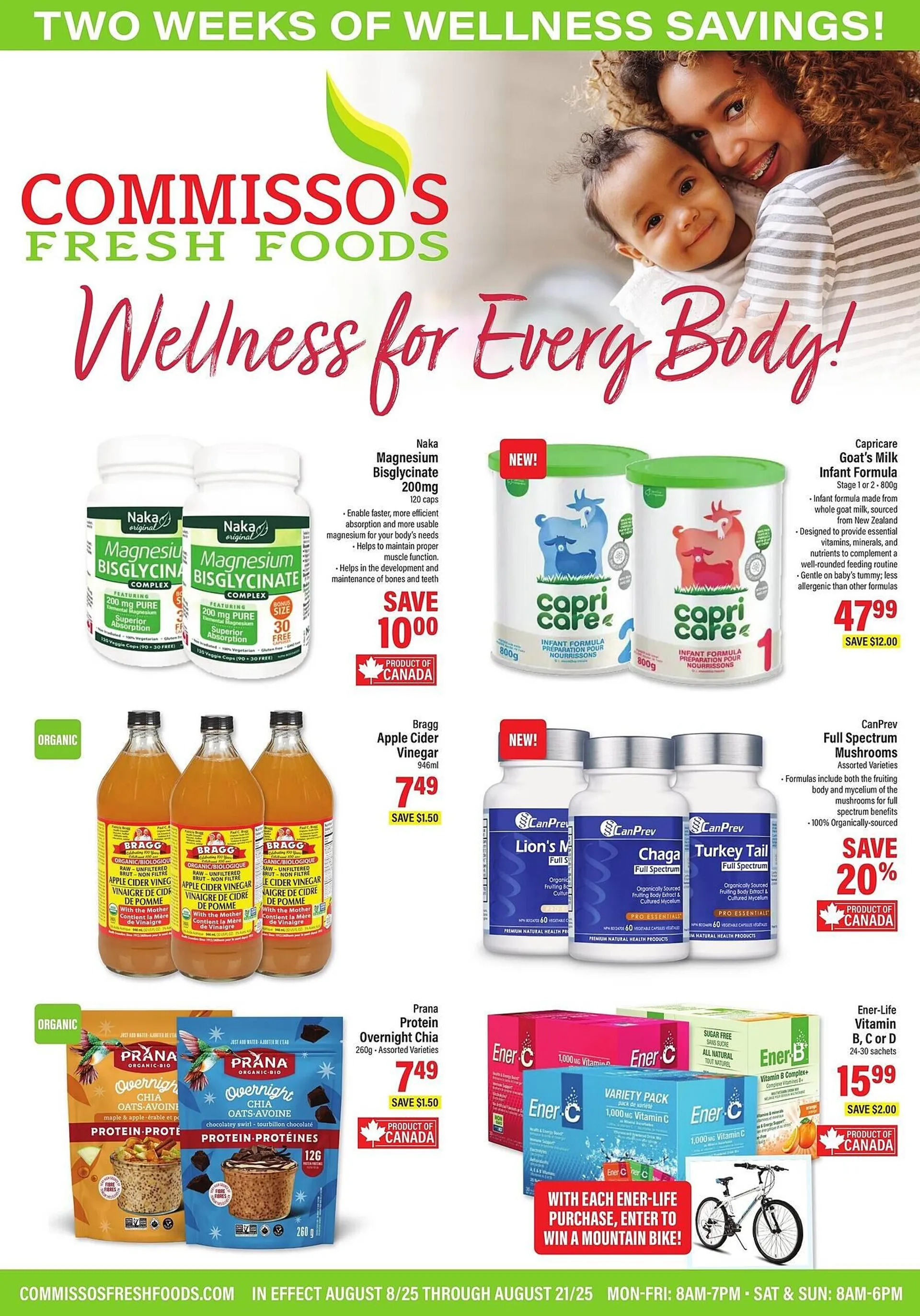 Commisso's Fresh Foods flyer from August 8 to August 14 2025 - flyer page 1
