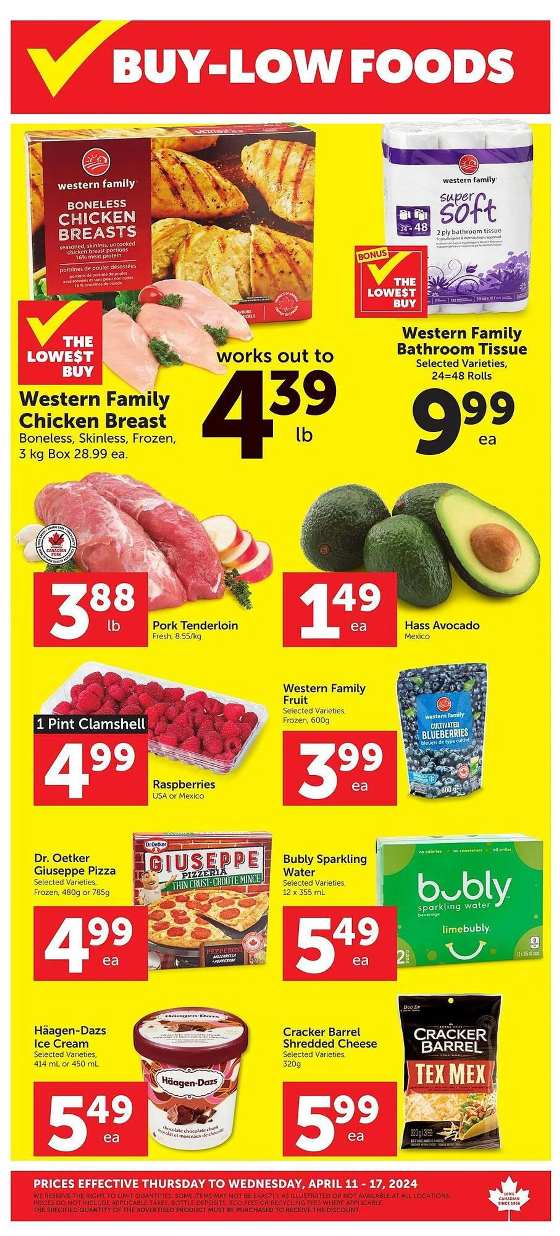 Buy-Low Foods flyer - 1