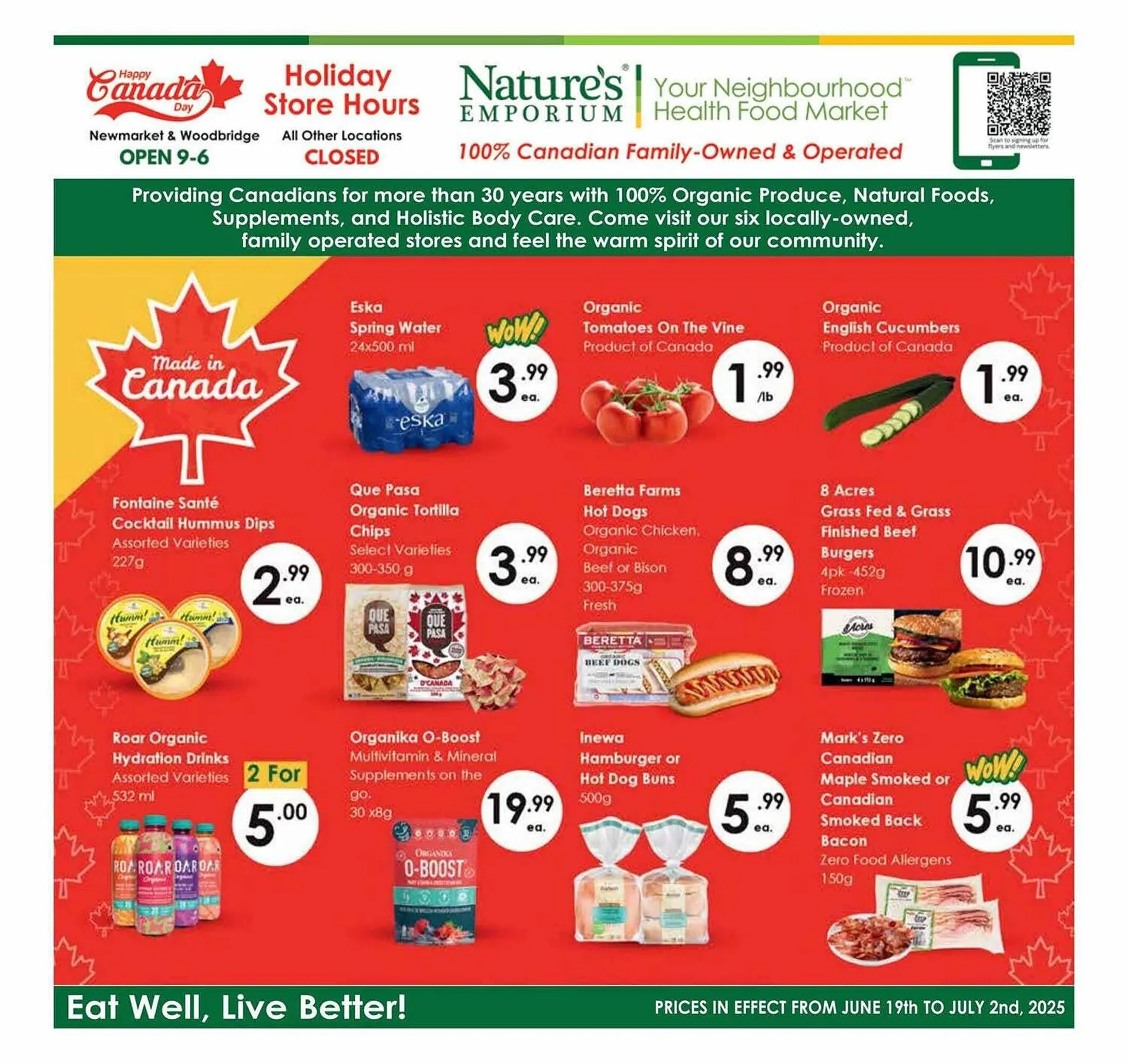 Natures Emporium flyer - 1