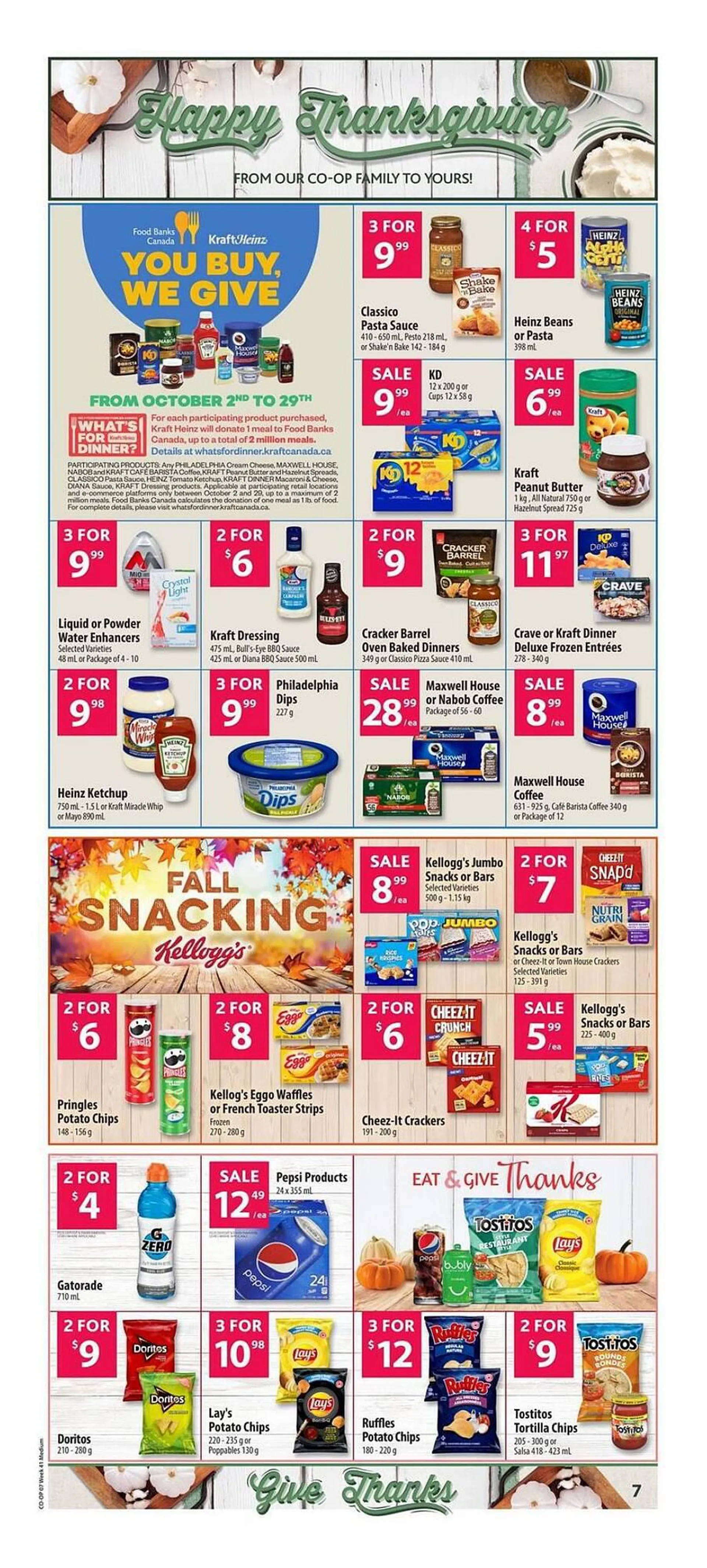 Co-Op Food flyer from October 5 to October 7 2023 - flyer page 8