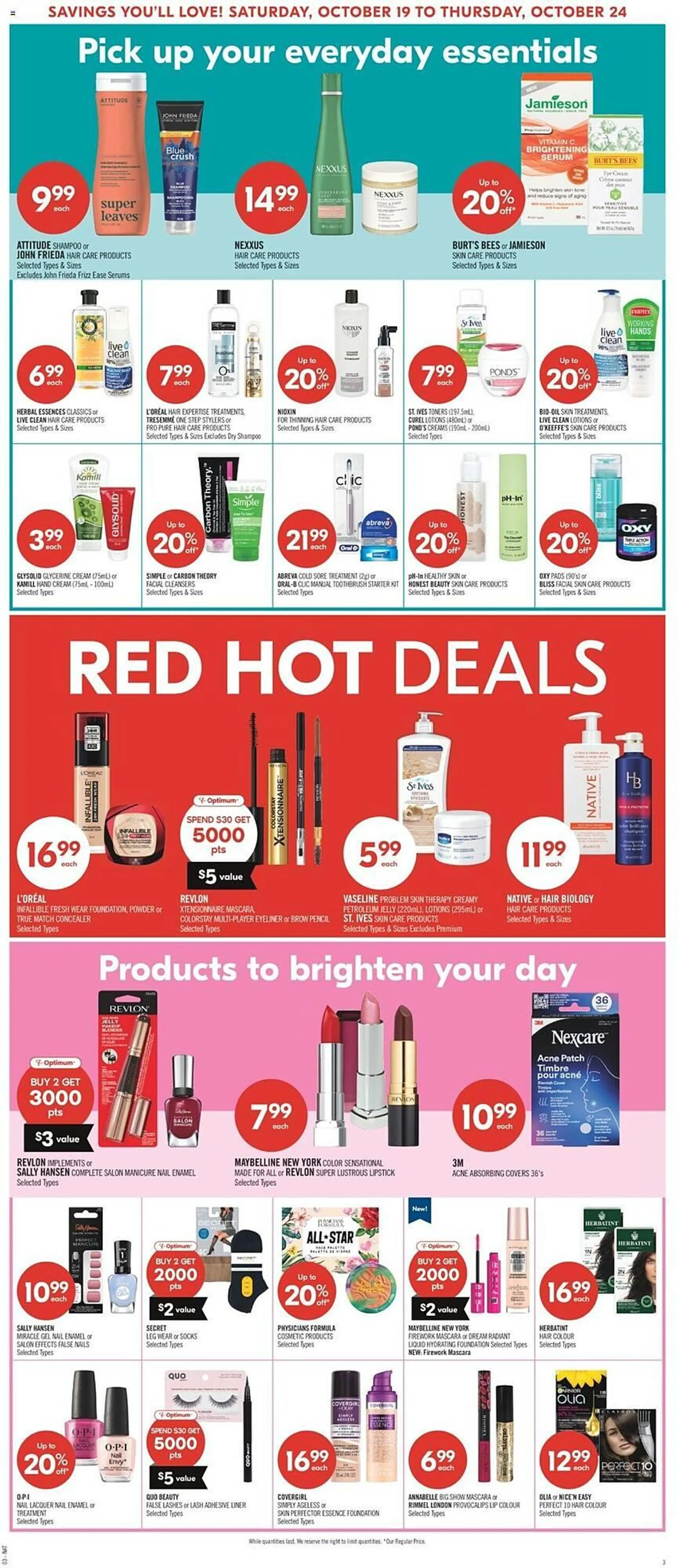 Shoppers Drug Mart flyer from October 19 to October 24 2024 - flyer page 10