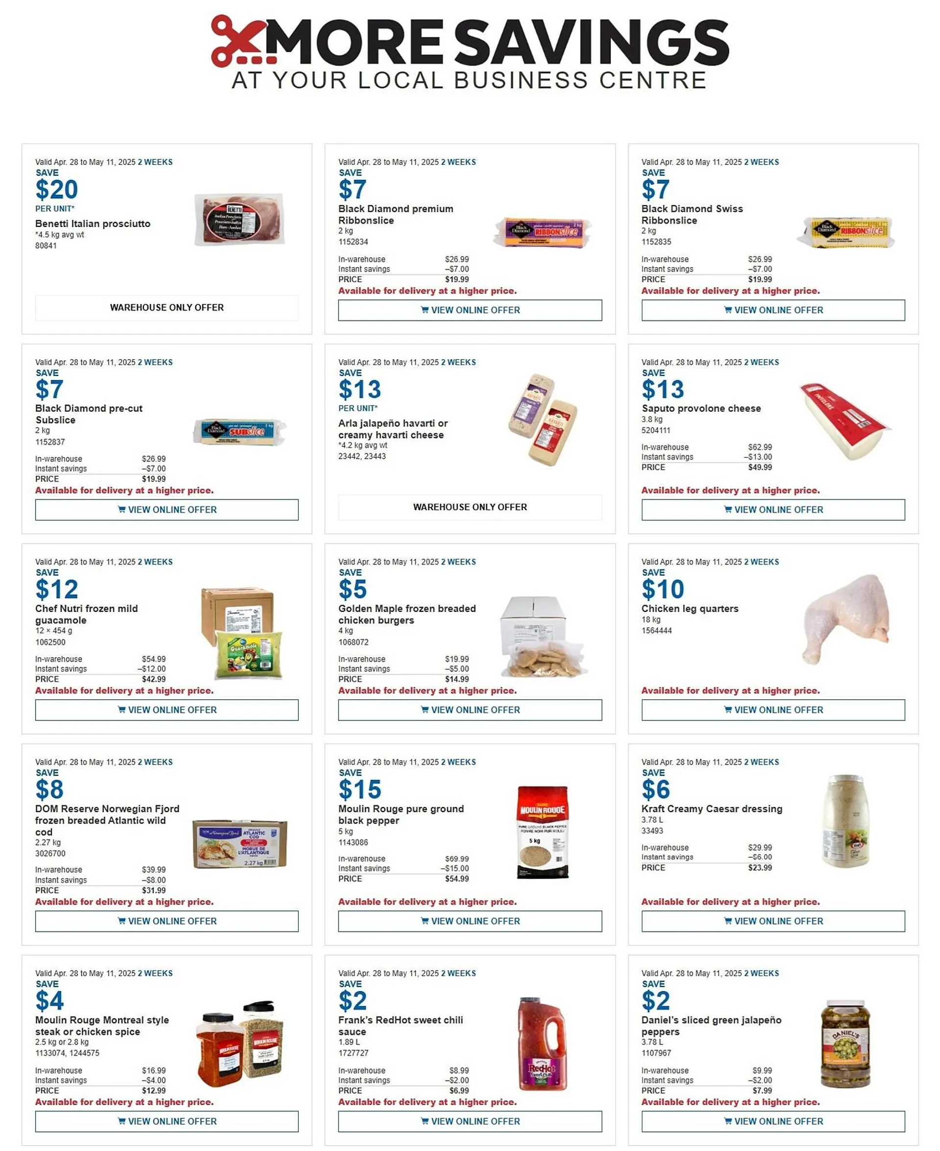 Costco flyer from April 30 to May 6 2025 - flyer page 1