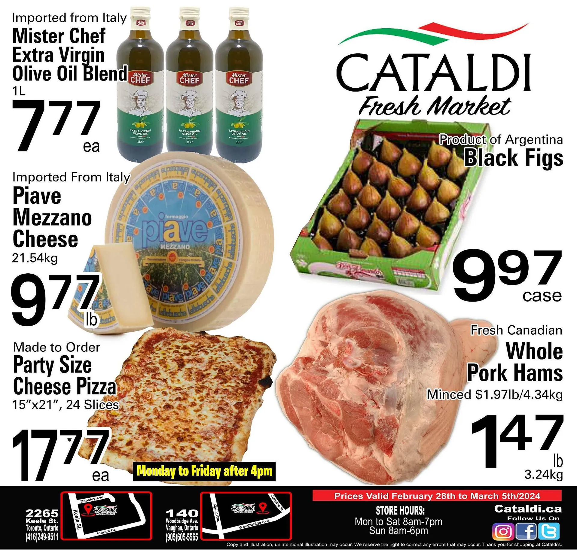 Cataldi Fresh Market flyer from February 28 to March 5 2024 - flyer page 1