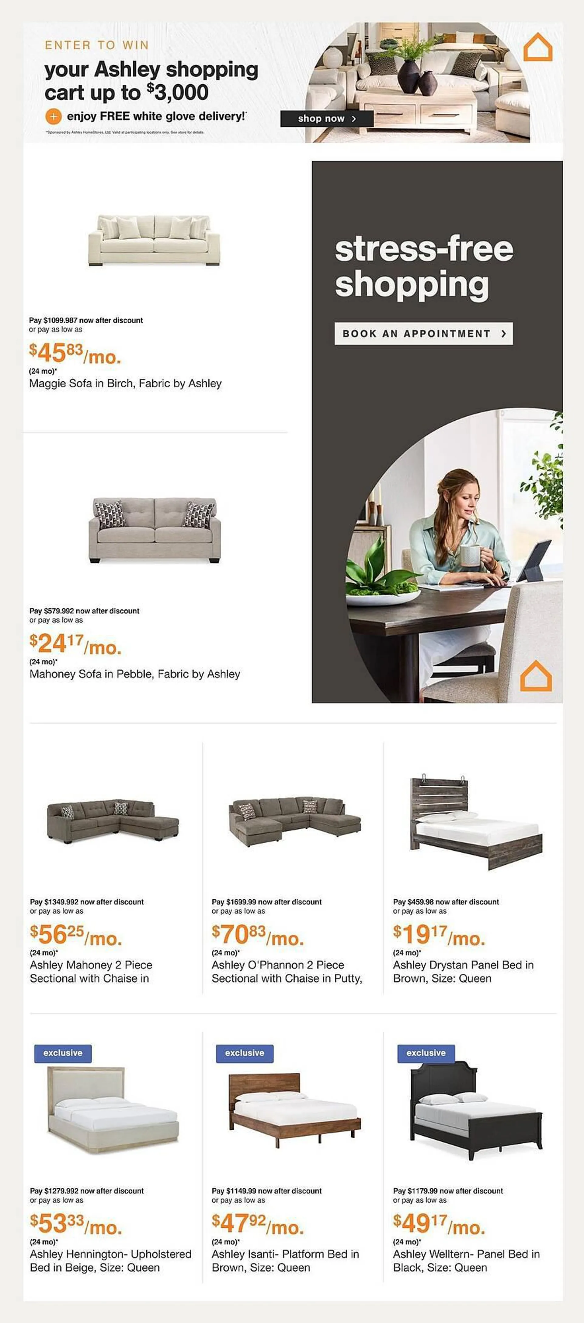 Ashley Furniture flyer from March 14 to March 21 2024 - flyer page 2