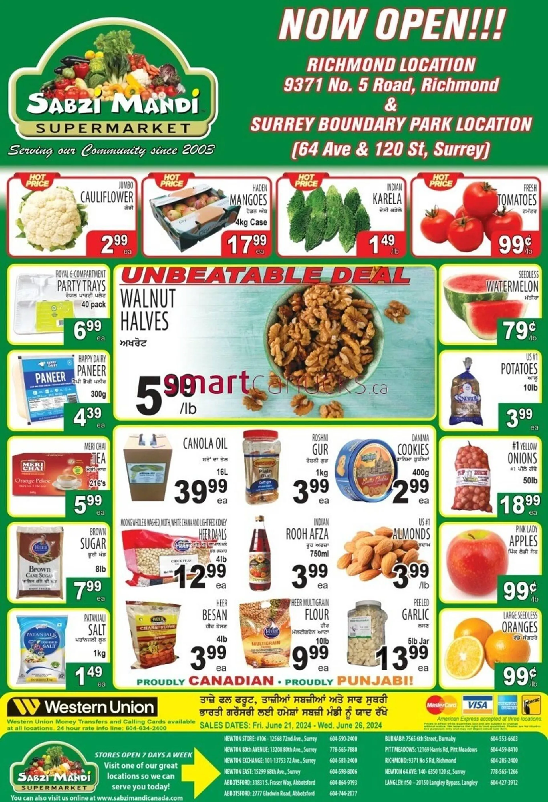 Sabzi Mandi Supermarket flyer - 1