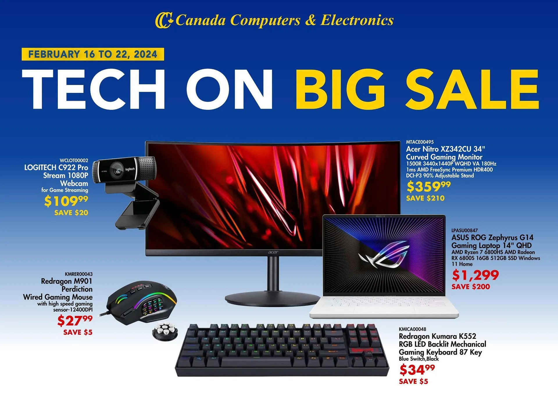 Canada Computers flyer from February 16 to February 22 2024 - flyer page 