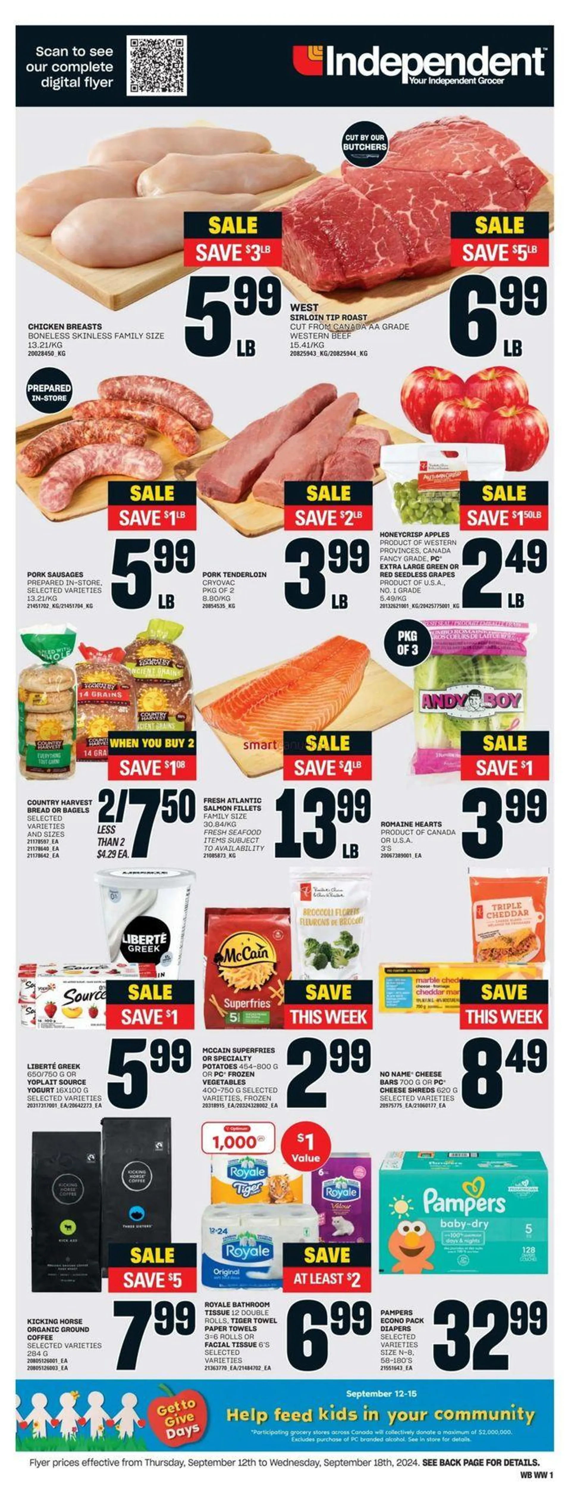 Independent Grocer weeky flyer from September 12 to September 18 2024 - flyer page 11