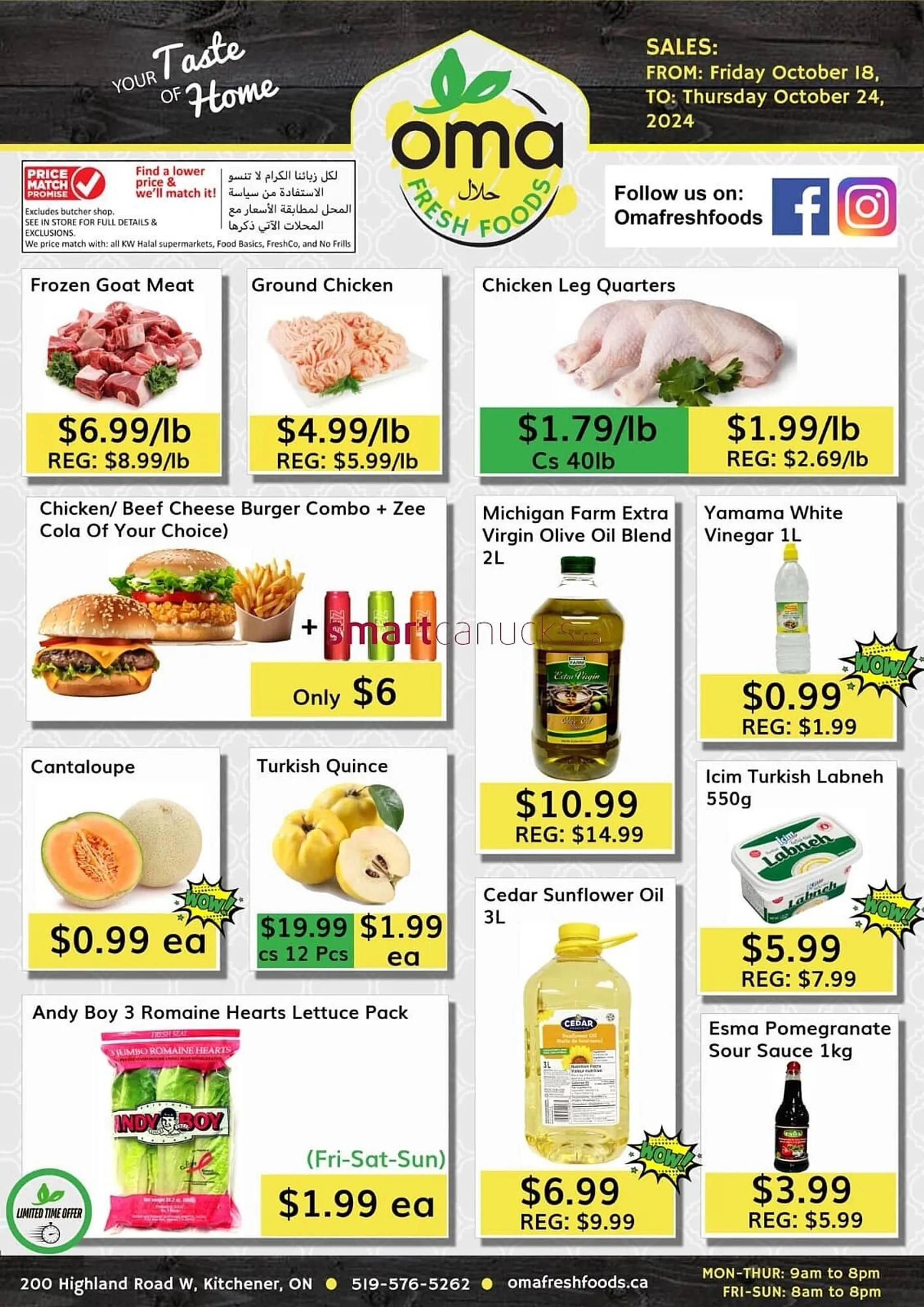 Oma Fresh Foods flyer - 1