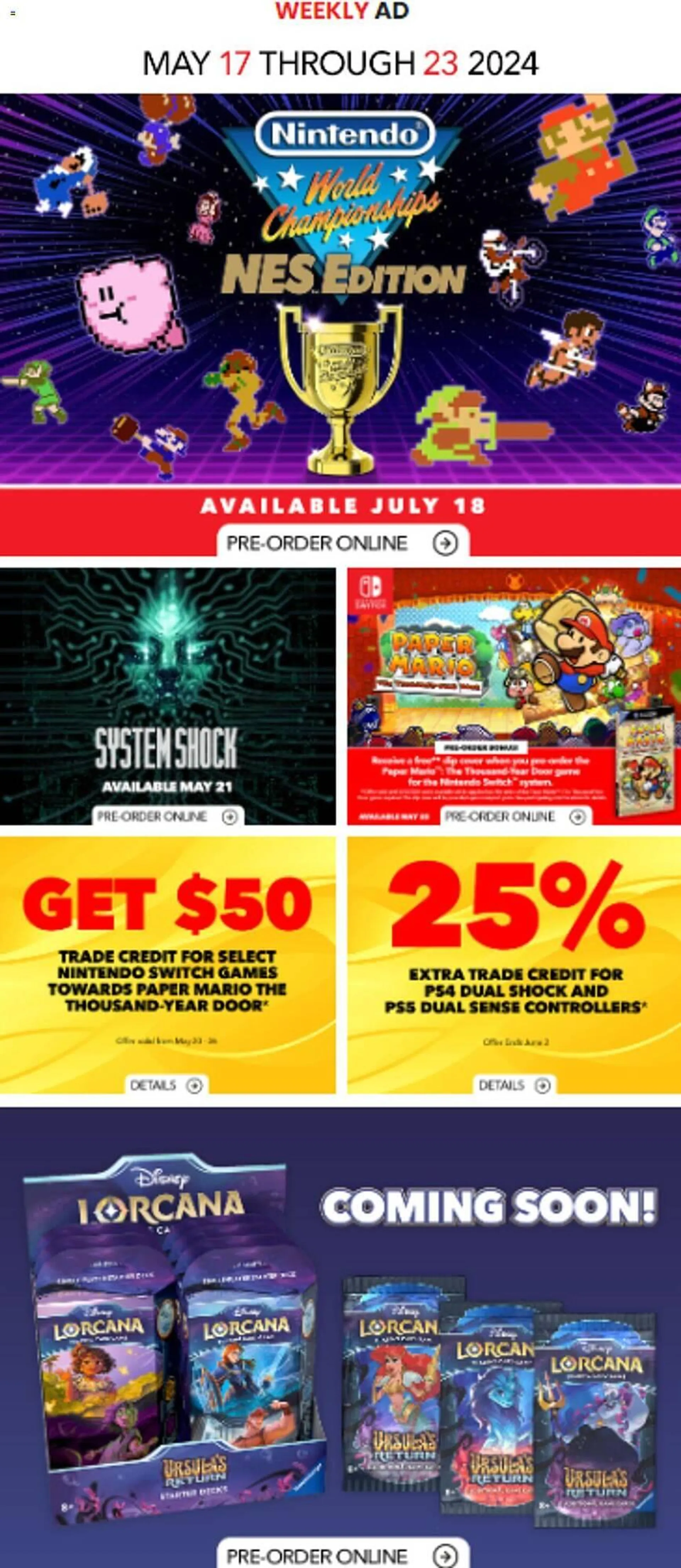 EB Games flyer - 1