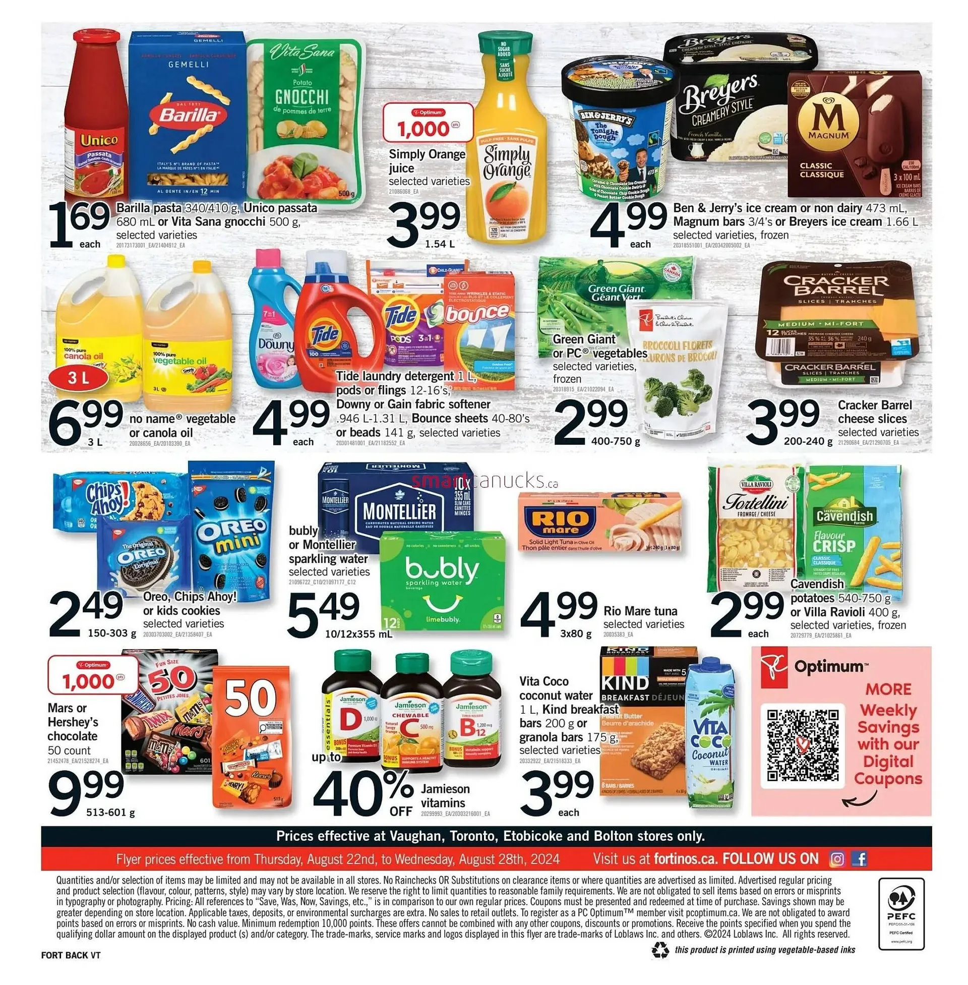 Fortinos flyer from August 22 to August 28 2024 - flyer page 2