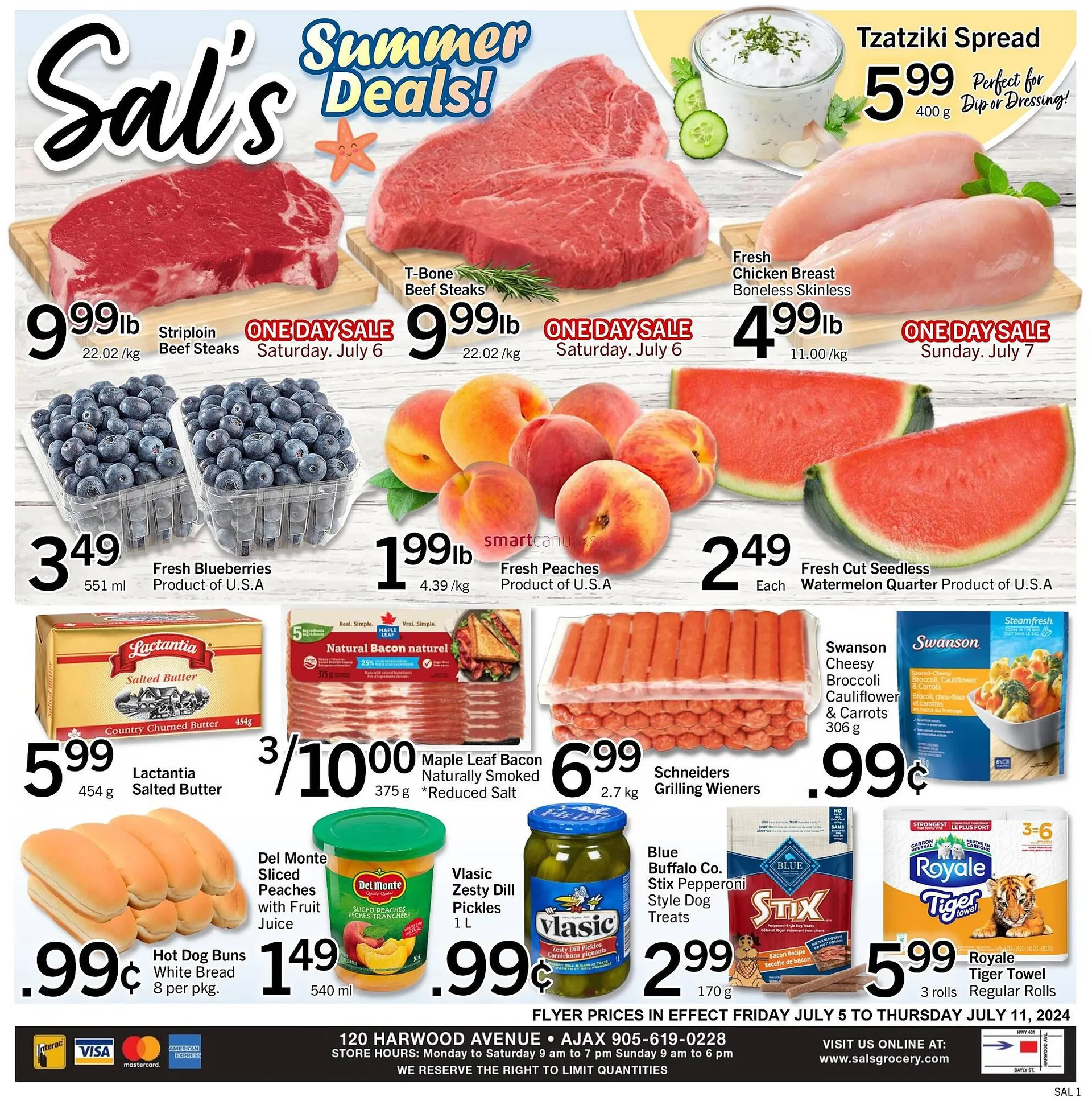 Sals Grocery flyer - 1