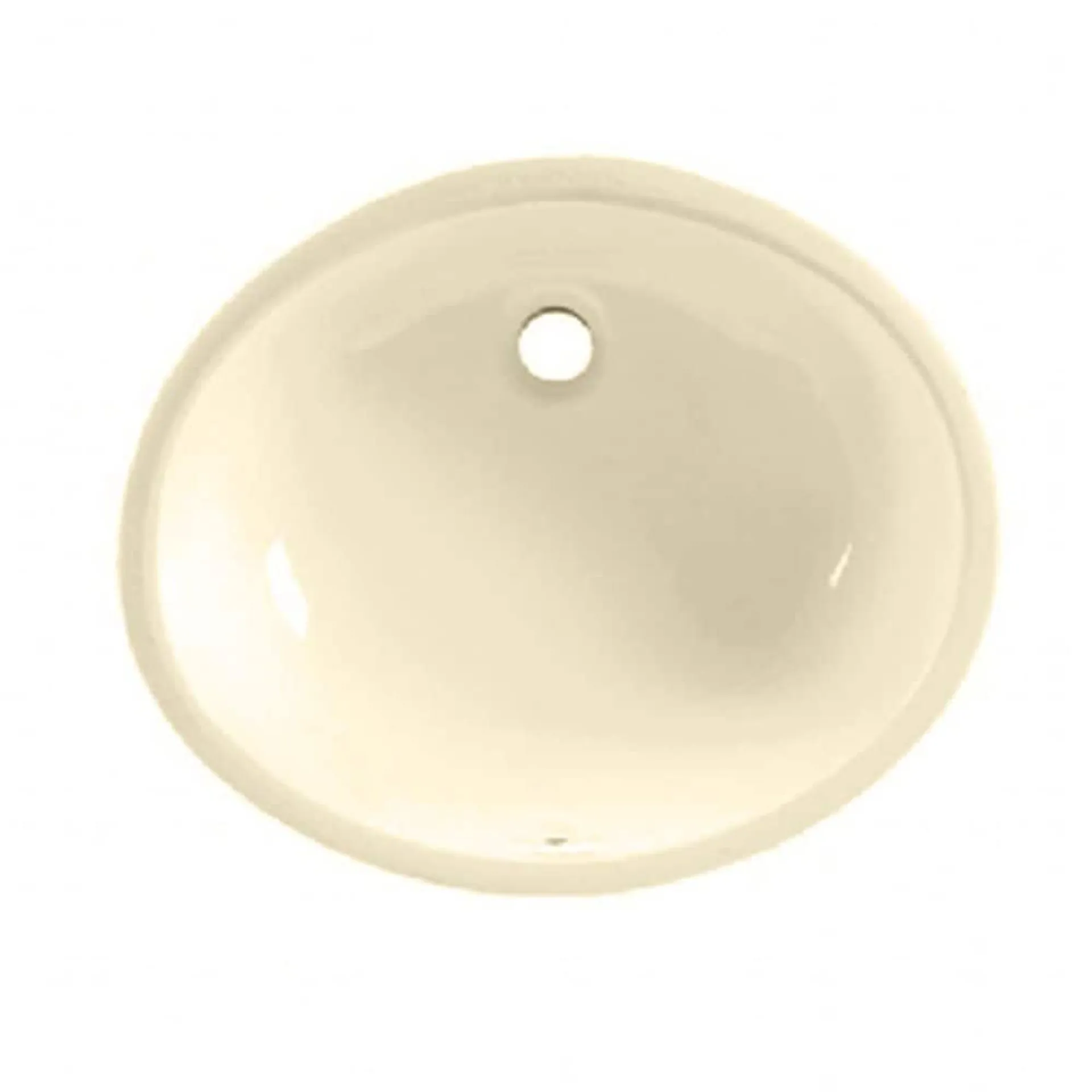 Ovalyn Oval Undermount Bathroom Sink in Bone