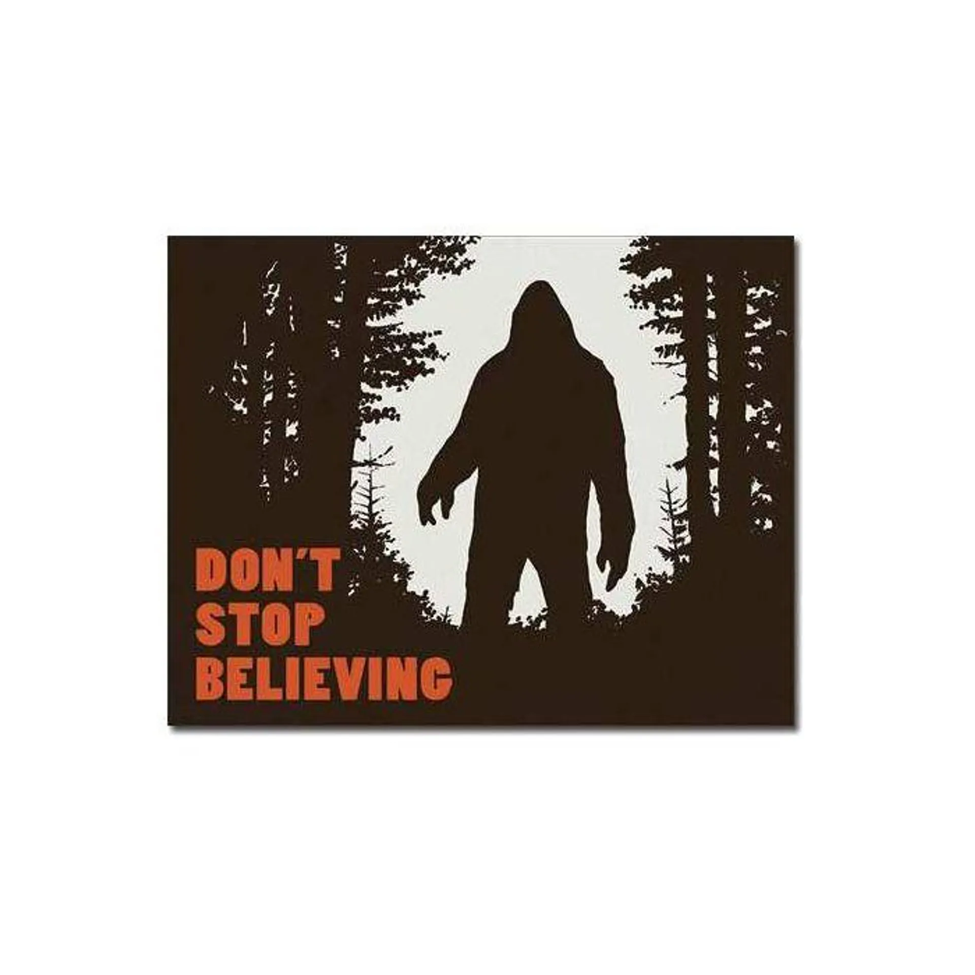 Don't Stop Believing Tin Sign