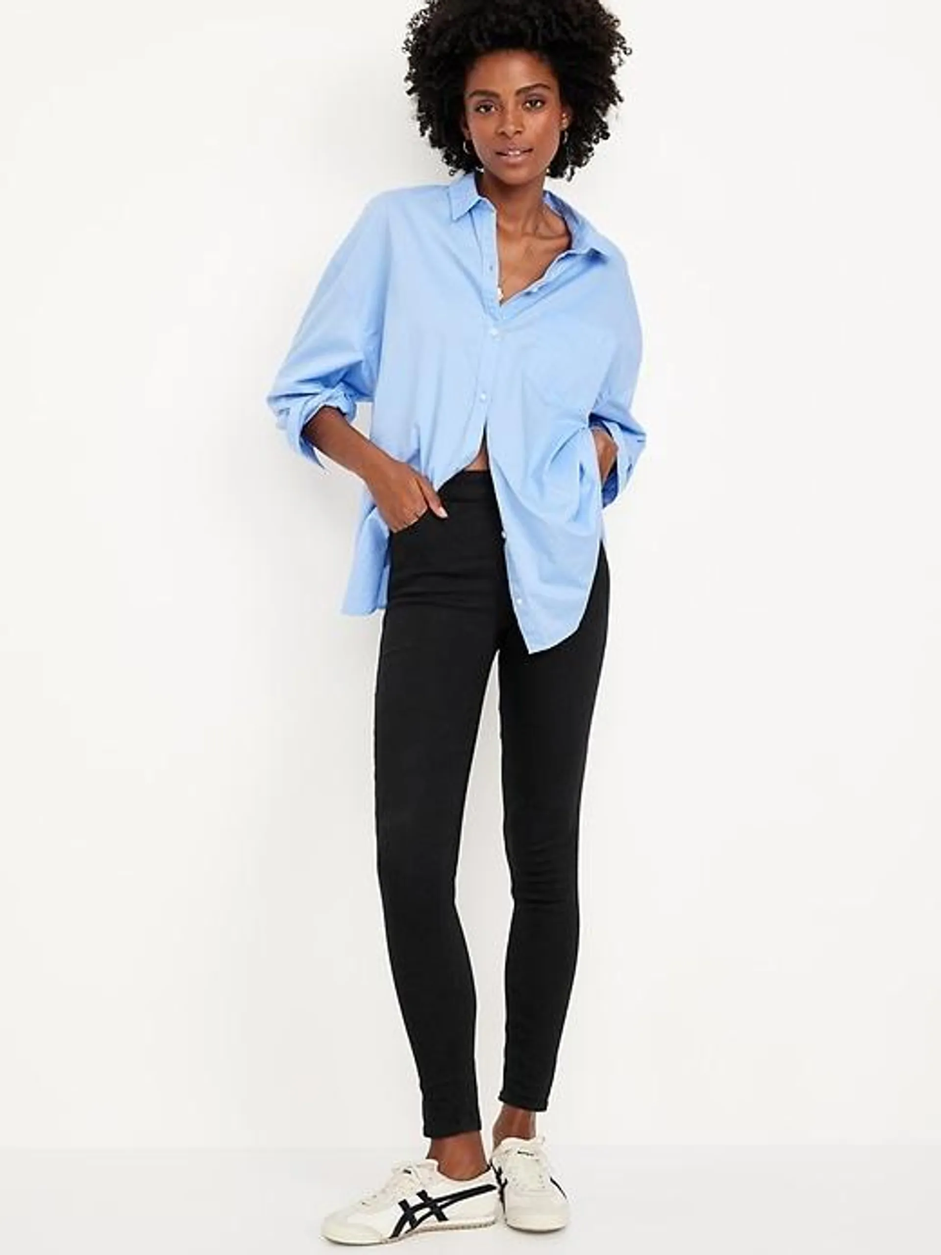 High-Waisted Wow Super-Skinny Jeans