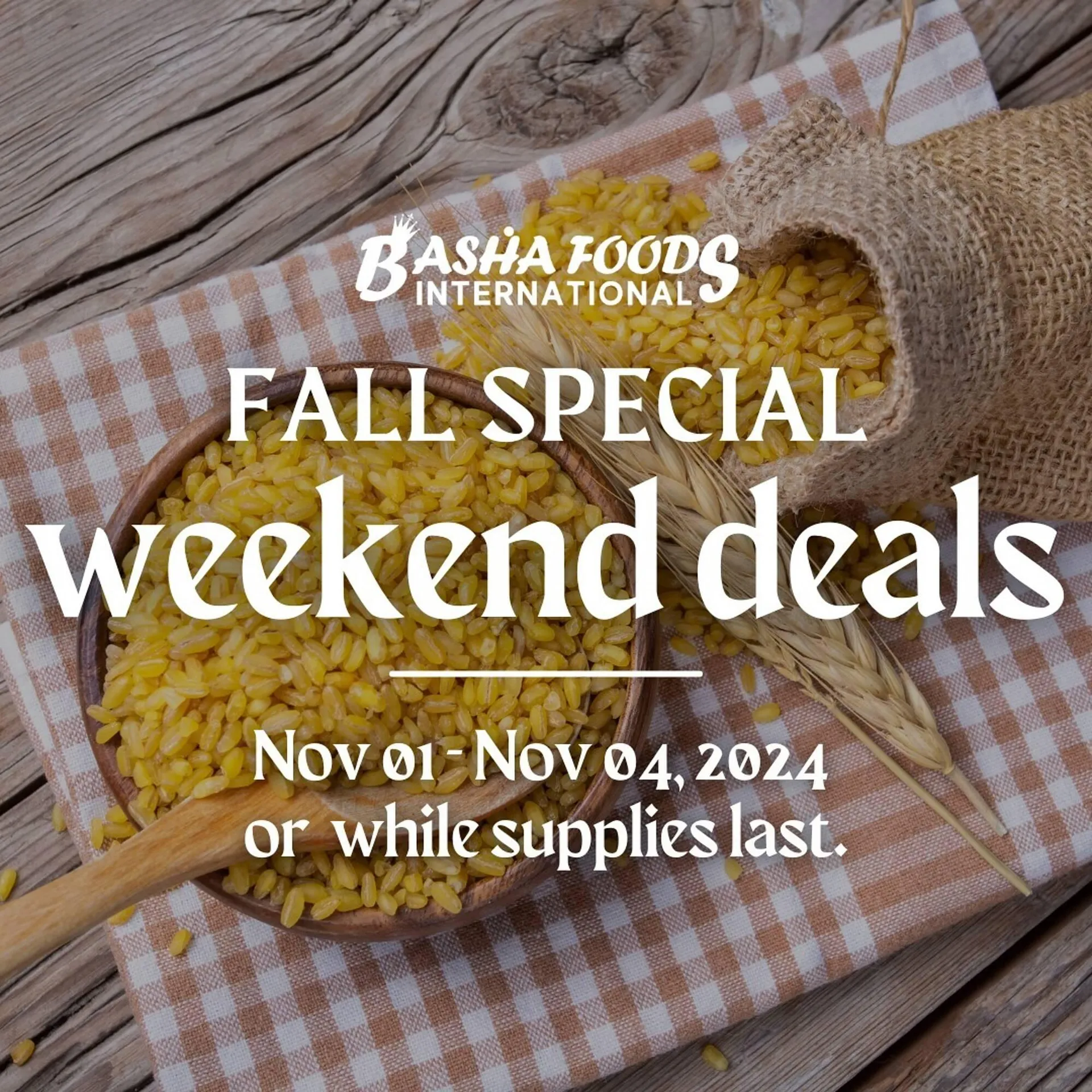 Basha Foods flyer - 1