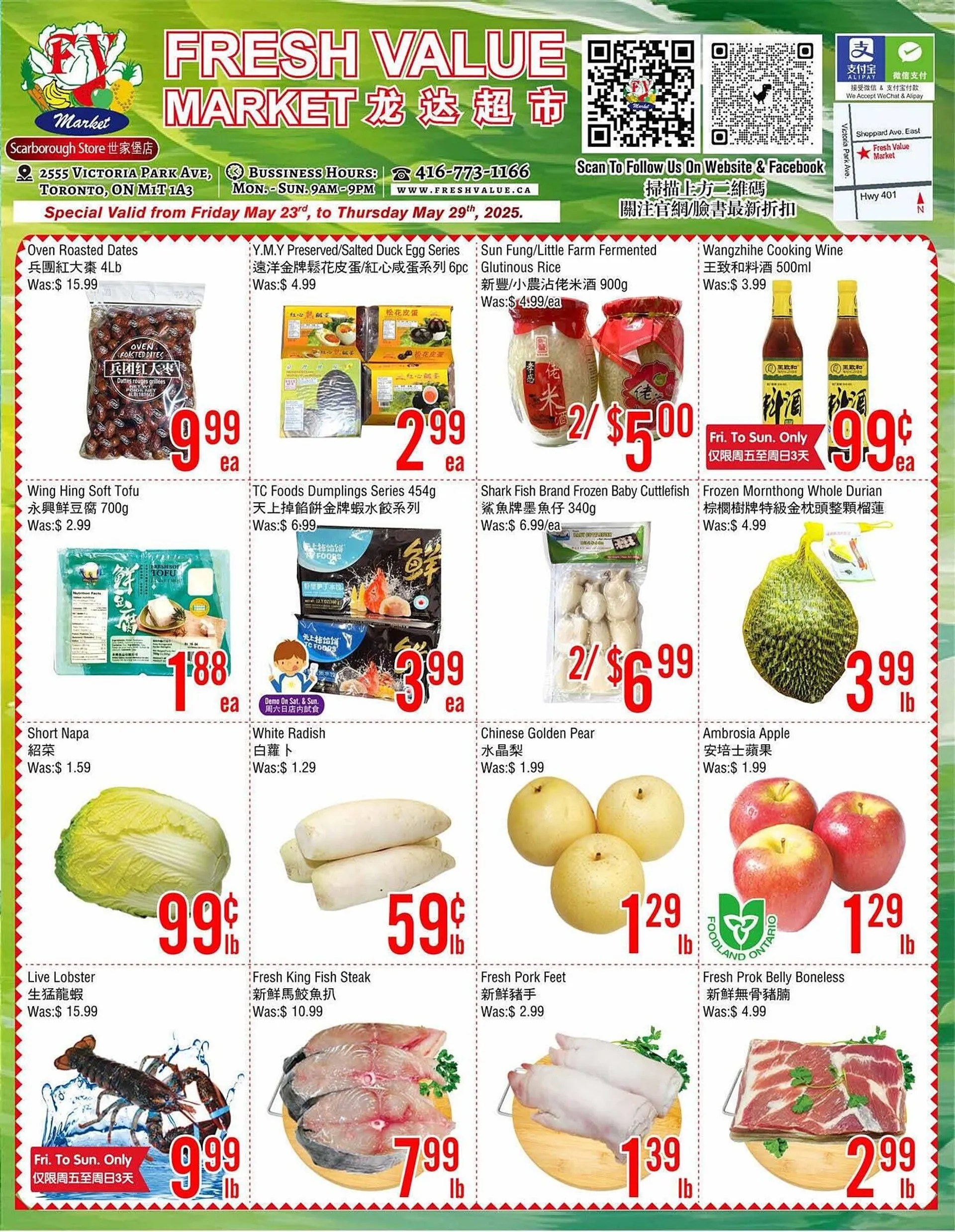 Fresh Value flyer from May 23 to May 29 2025 - flyer page 1