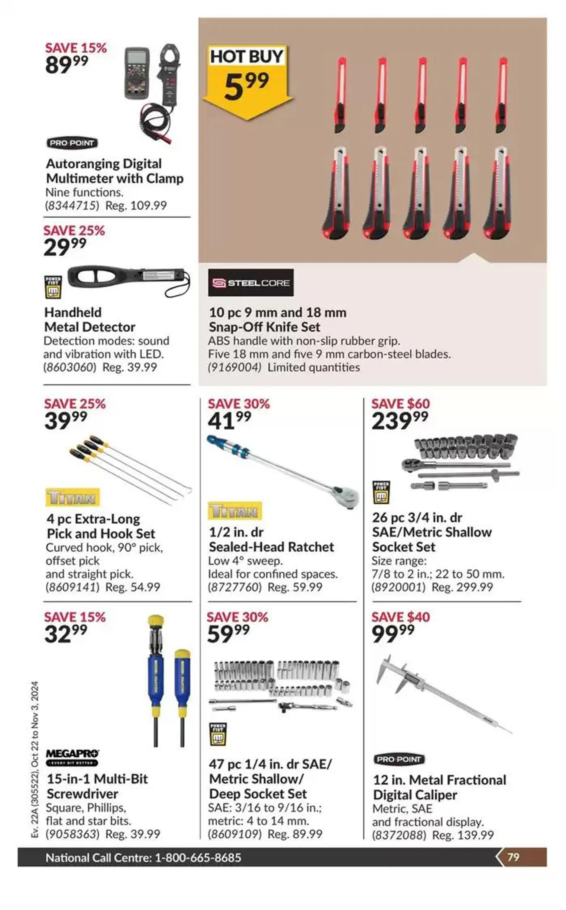 National Sale from October 22 to November 3 2024 - flyer page 84