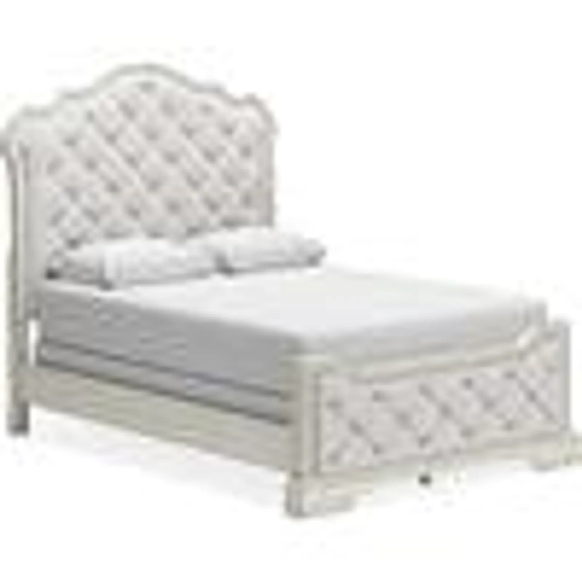 Arlendyne Upholstered Bed - Antique White