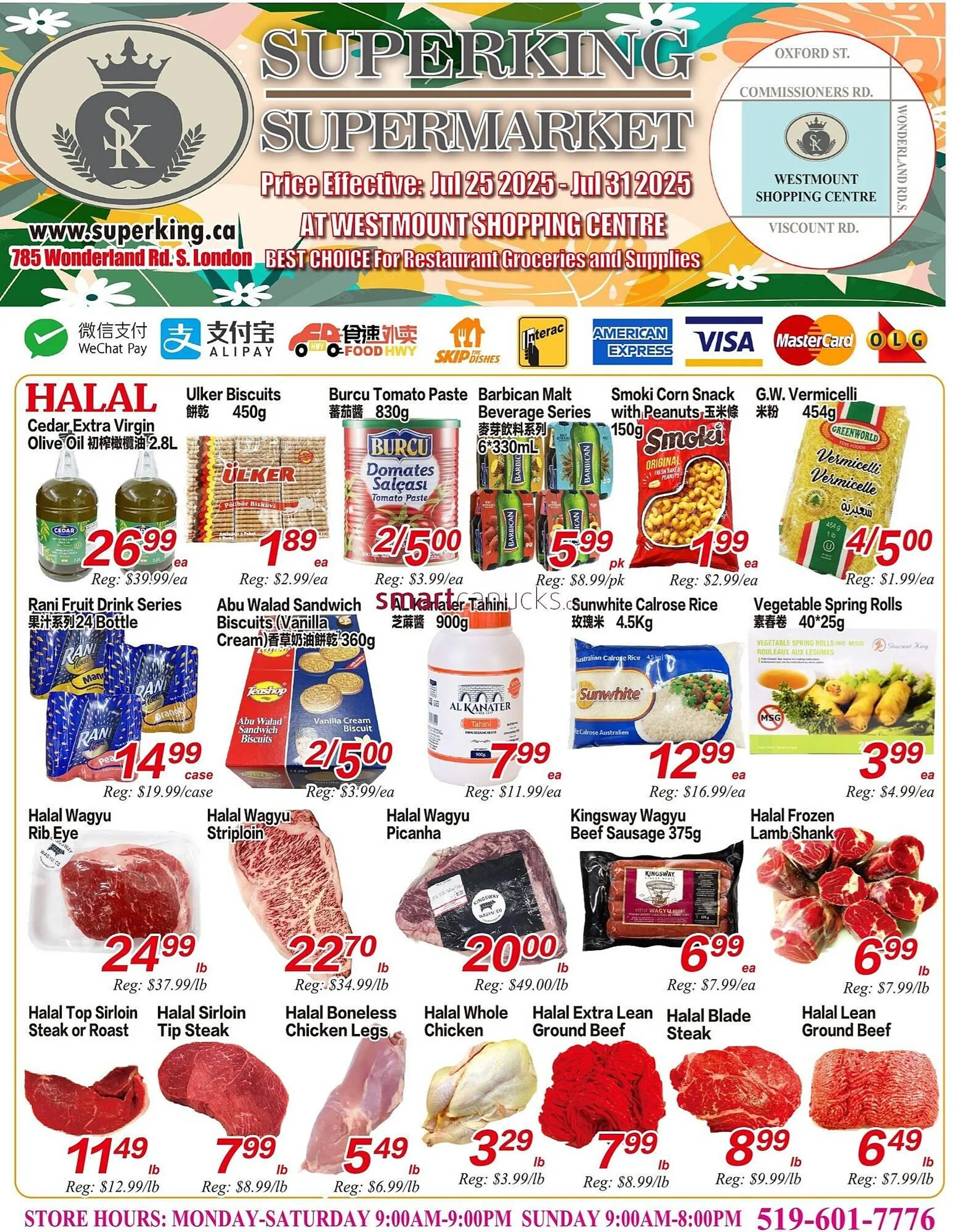 Superking Supermarket flyer from July 25 to July 31 2025 - flyer page 1