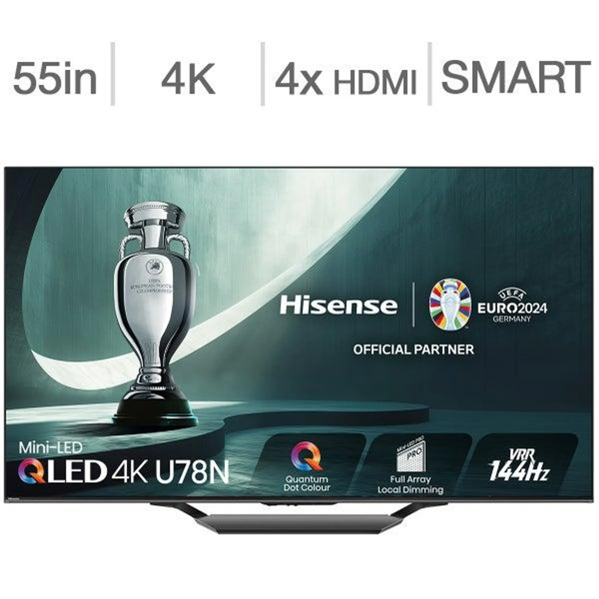 Hisense 55" Class - U78N Series - 4K QLED Mini LED Pro TV