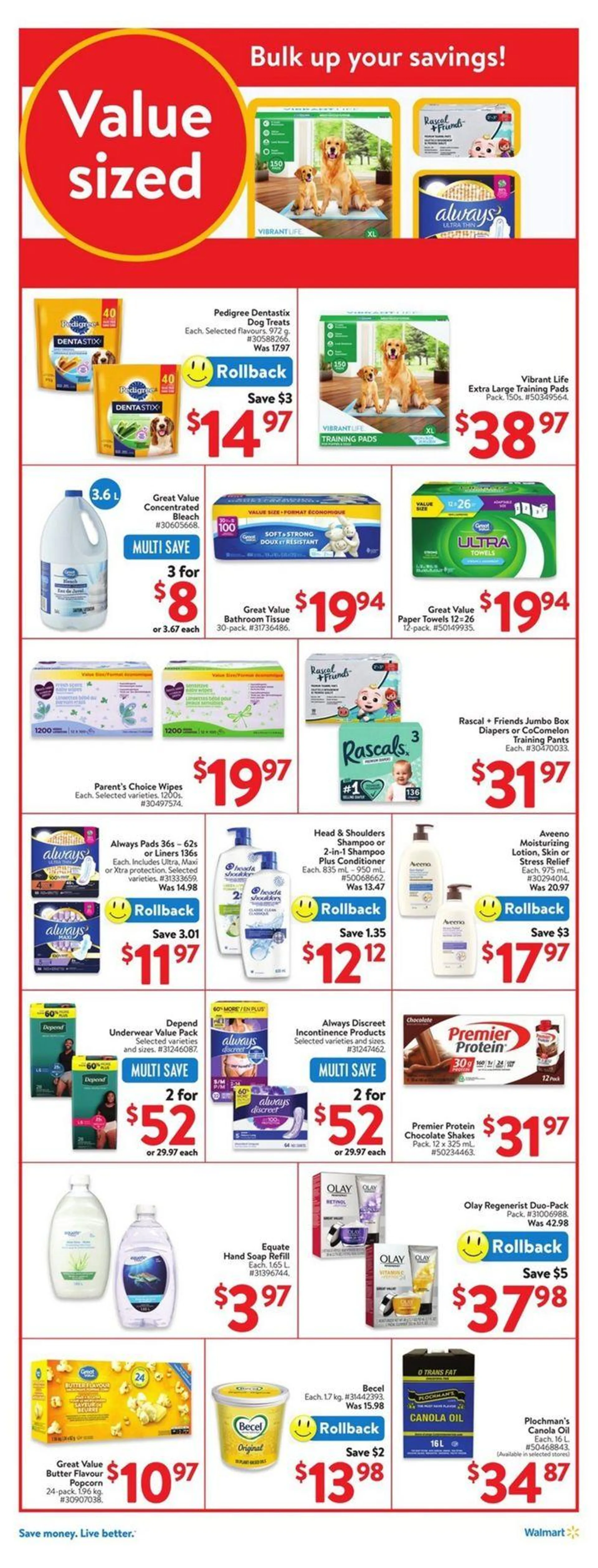 Walmart flyer from July 25 to July 31 2024 - flyer page 15