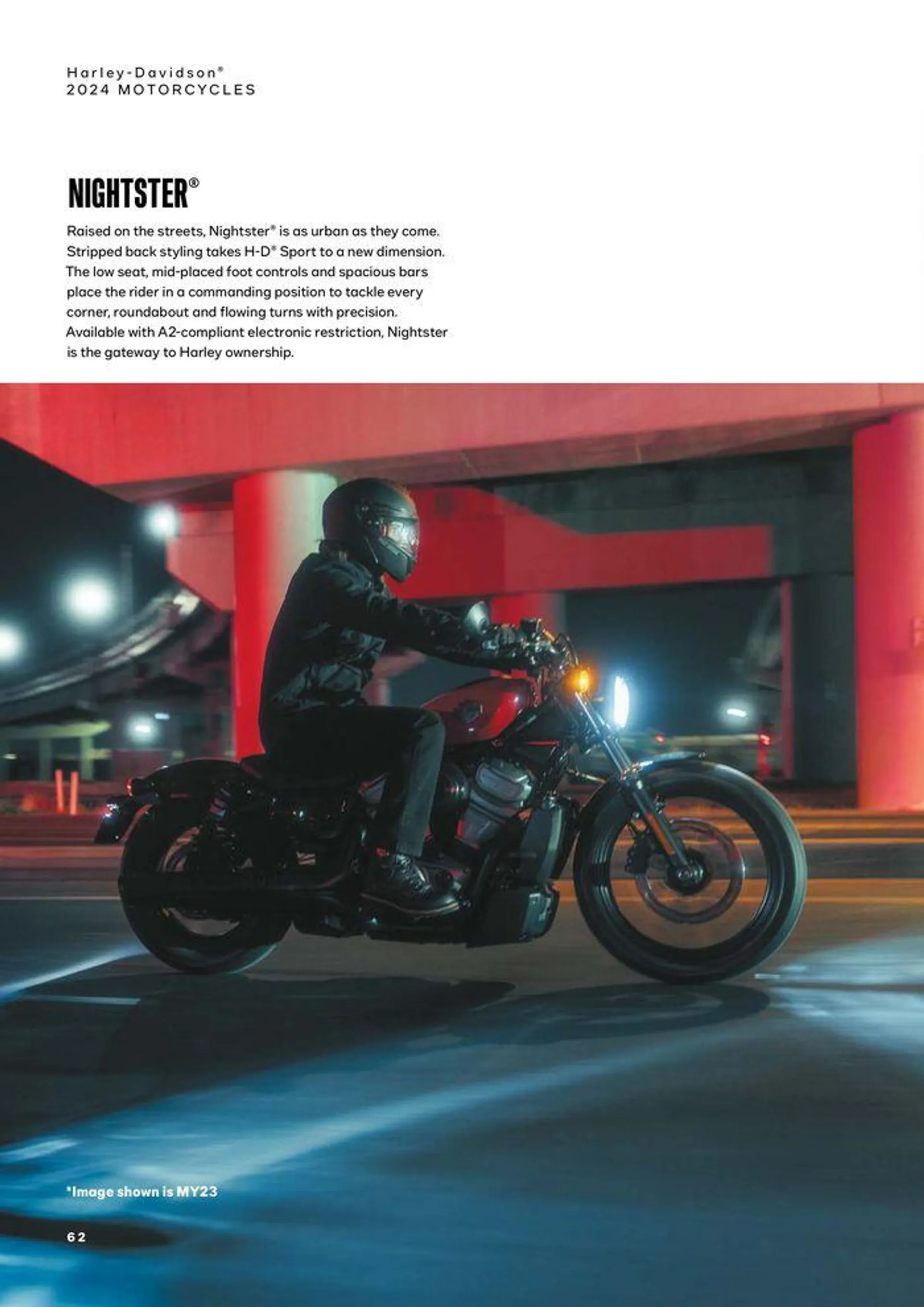 2024 Motorcycles from February 5 to February 5 2025 - flyer page 62