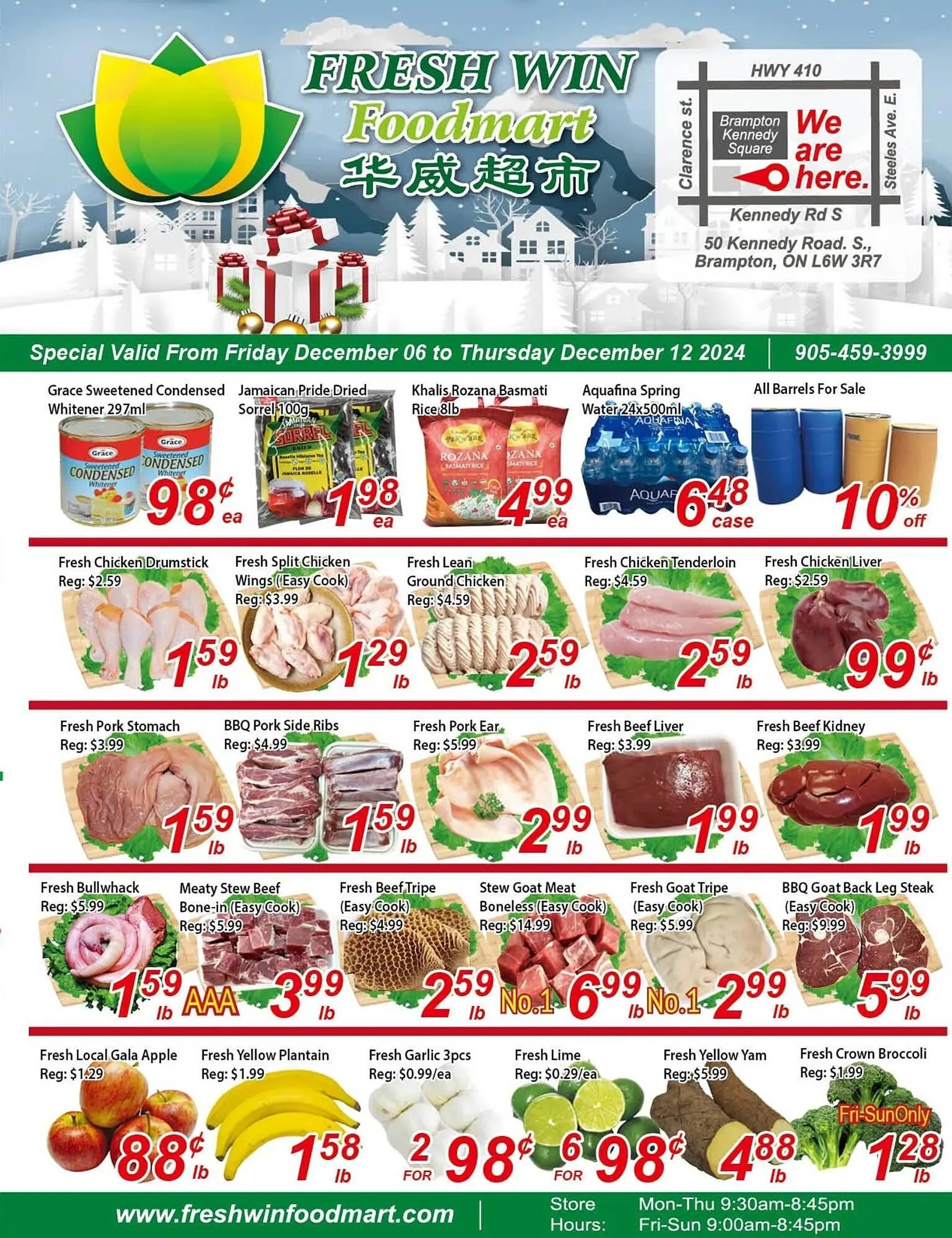 Fresh Win Foodmart flyer - 1