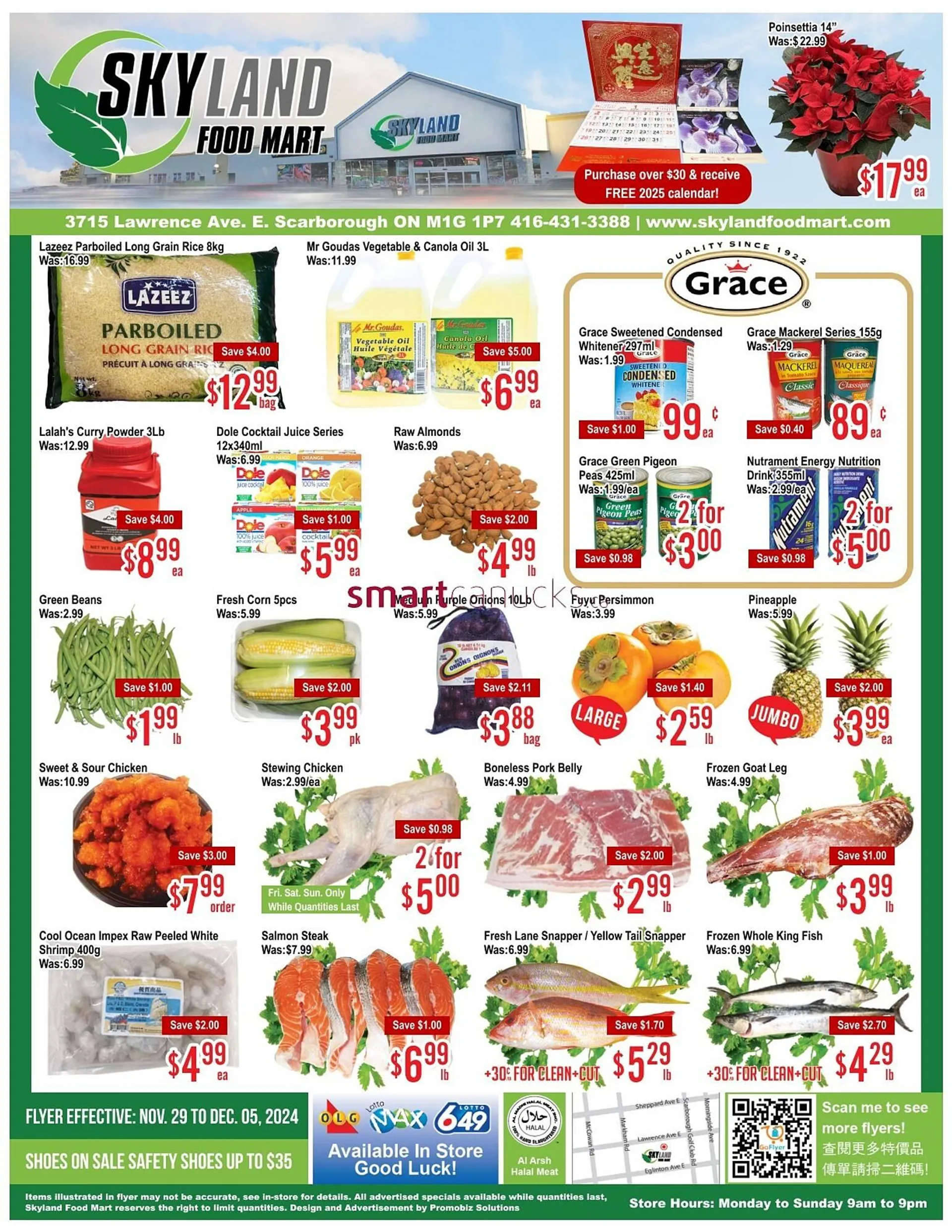 Skyland Foodmart flyer - 1