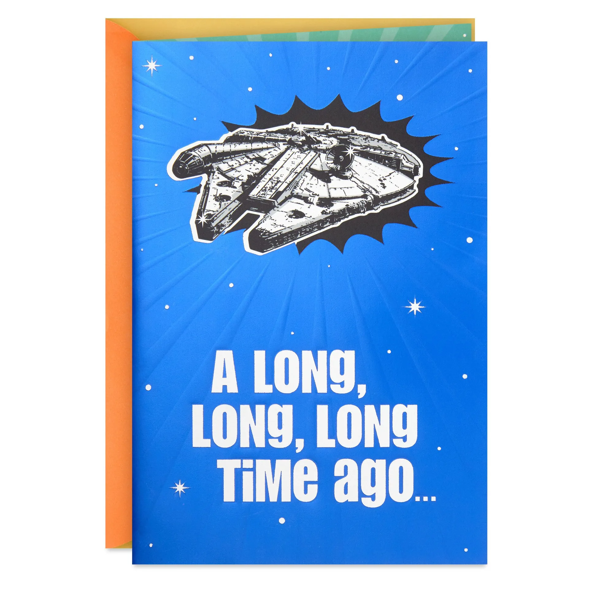 Star Wars Funny Birthday Card with Sound (Long, Long, Long Time Ago)